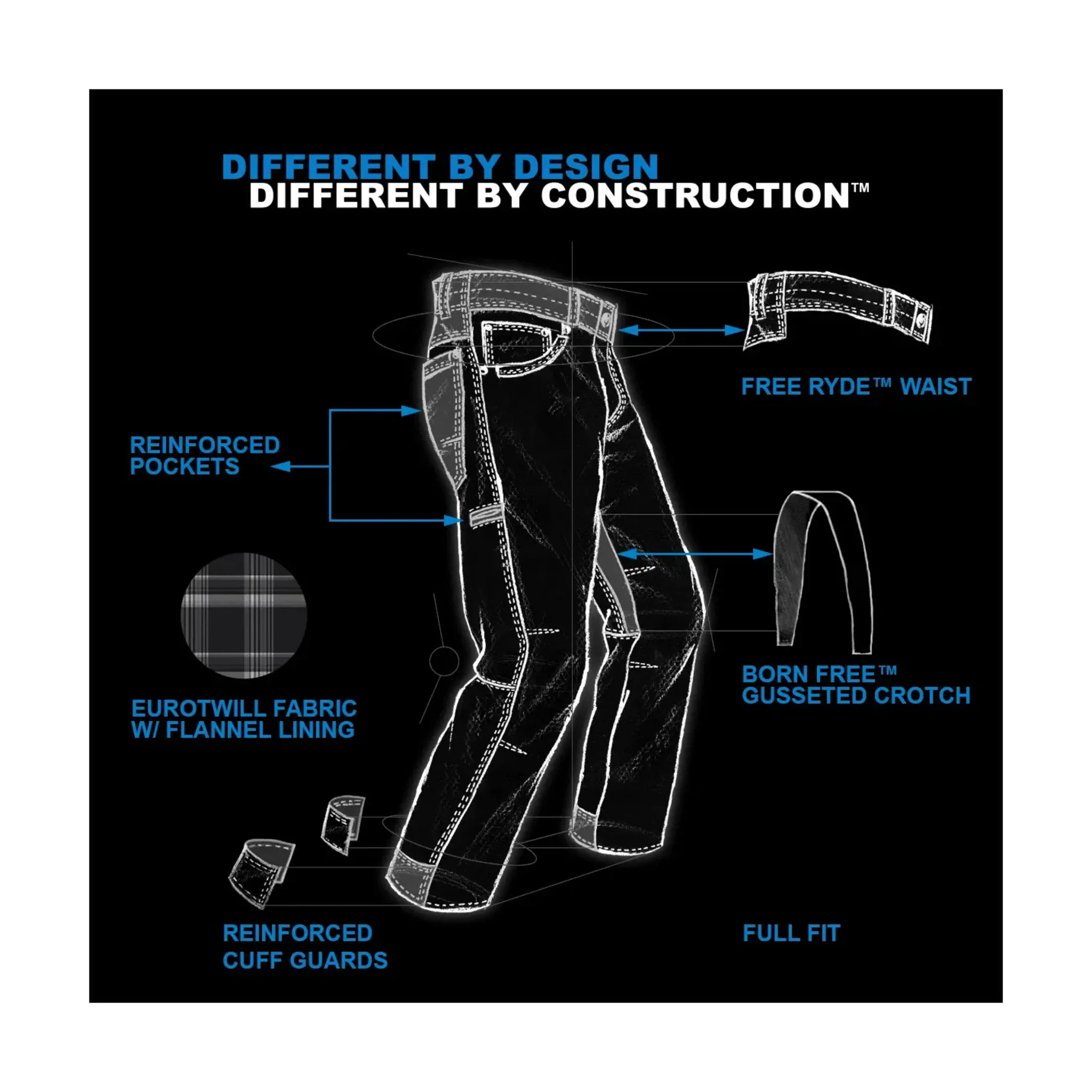 Kuhl Men's Hot Rydr Pant - Espresso - Image 4