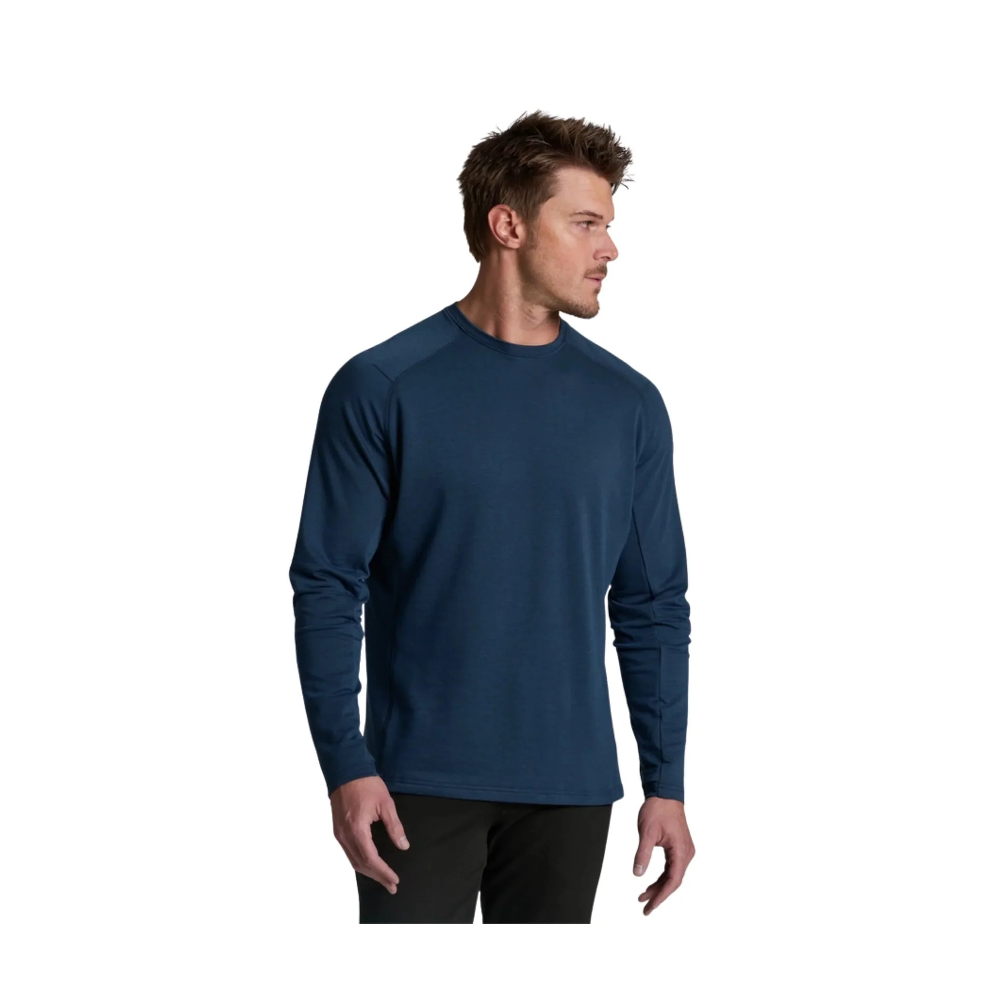 Kuhl Men's Influx Long Sleeve Crew - Blue Ink