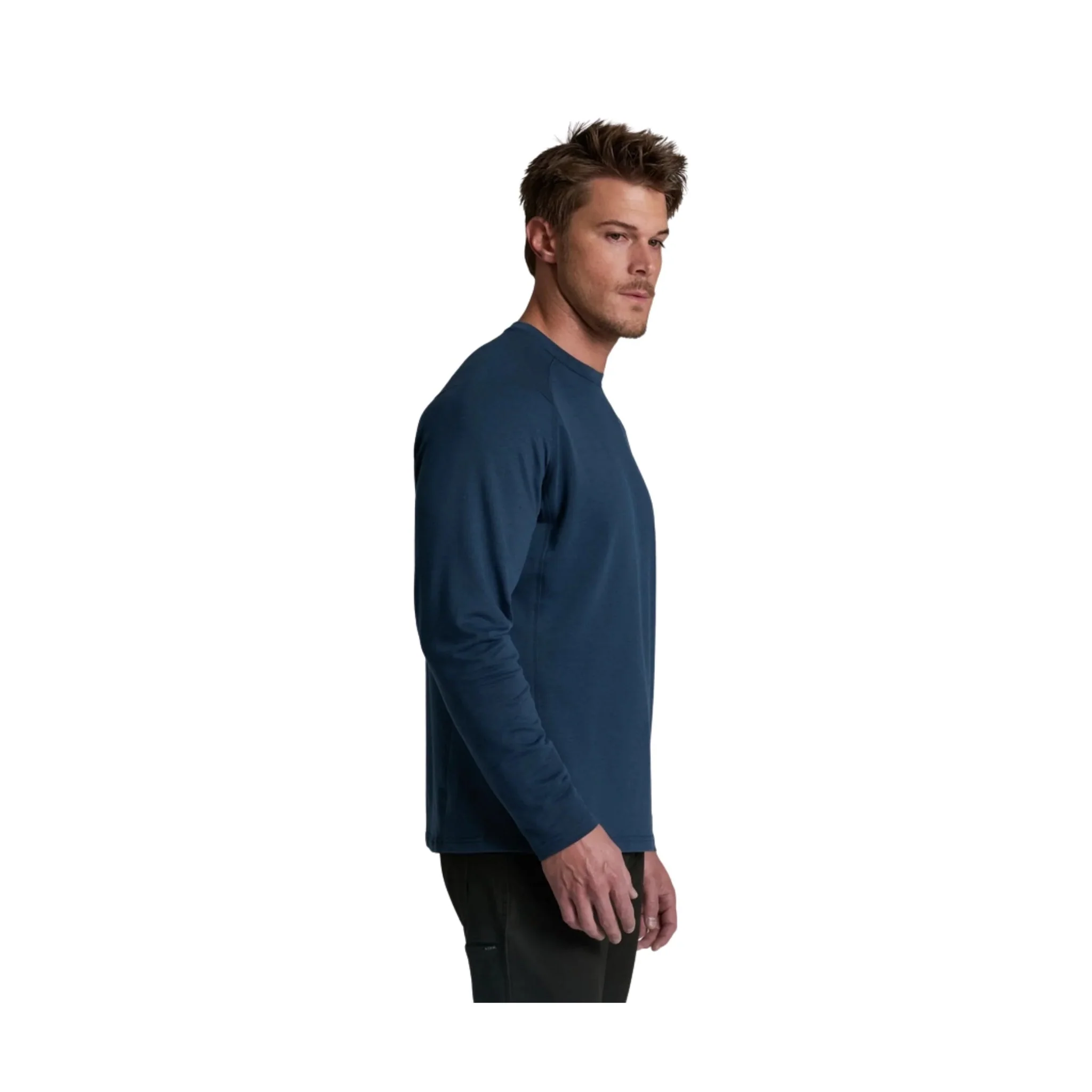 Kuhl Men's Influx Long Sleeve Crew - Blue Ink - Image 2
