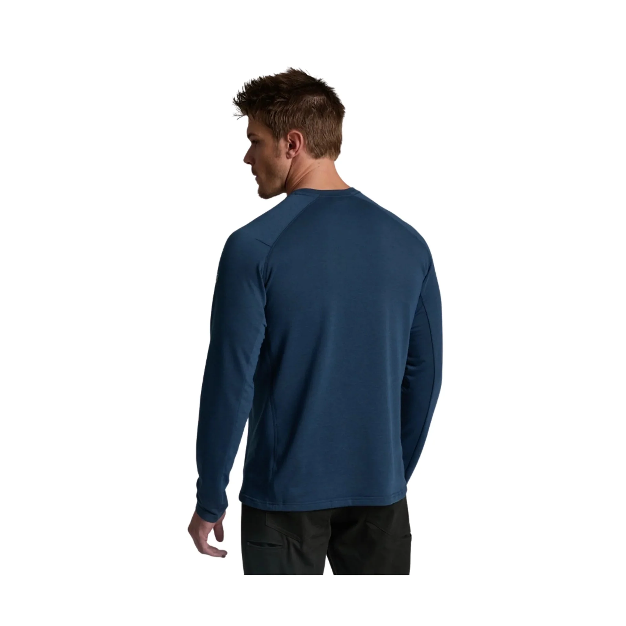 Kuhl Men's Influx Long Sleeve Crew - Blue Ink - Image 3