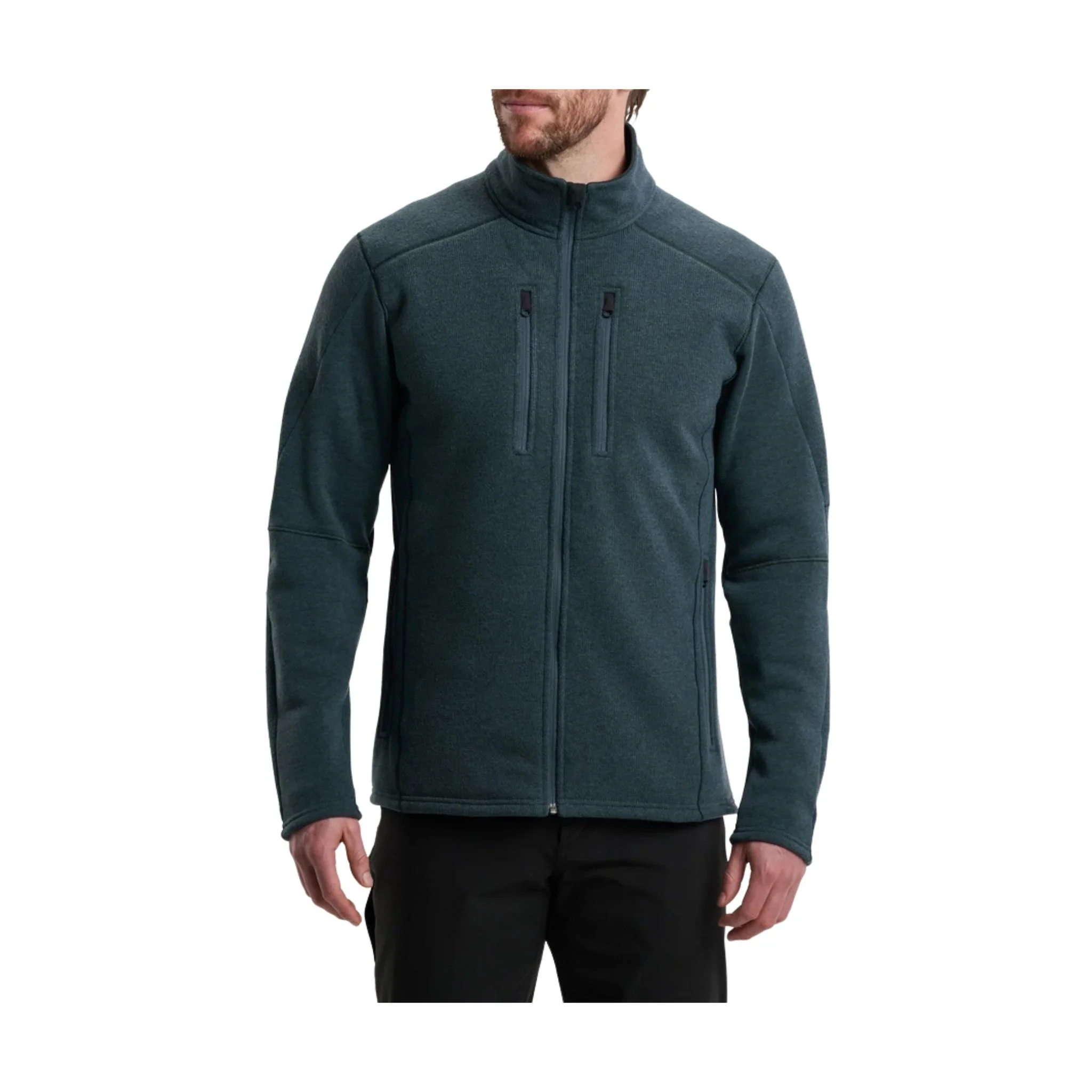 Kuhl Mens Interceptr Full Zip - Storm Blue