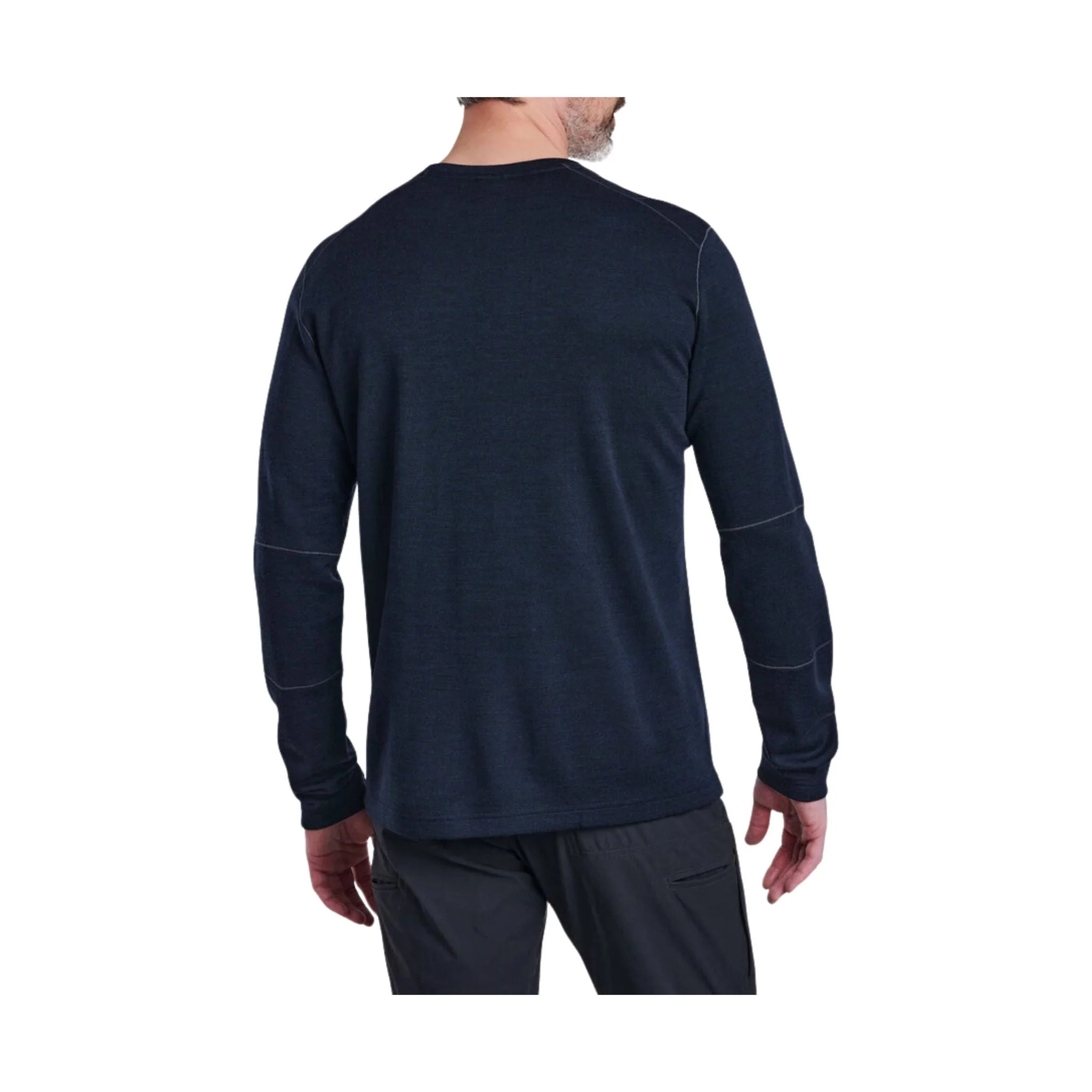 Kuhl Men's Invigoratr Merino Crew - Pirate Blue - Image 3