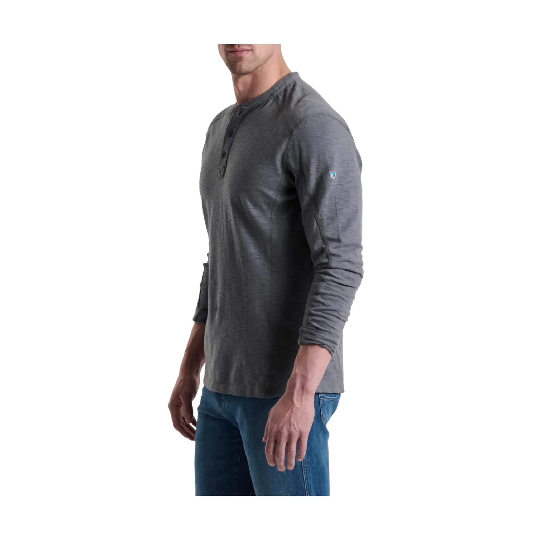 Kuhl Men's Rukus Henley - Charcoal Blue - Image 2