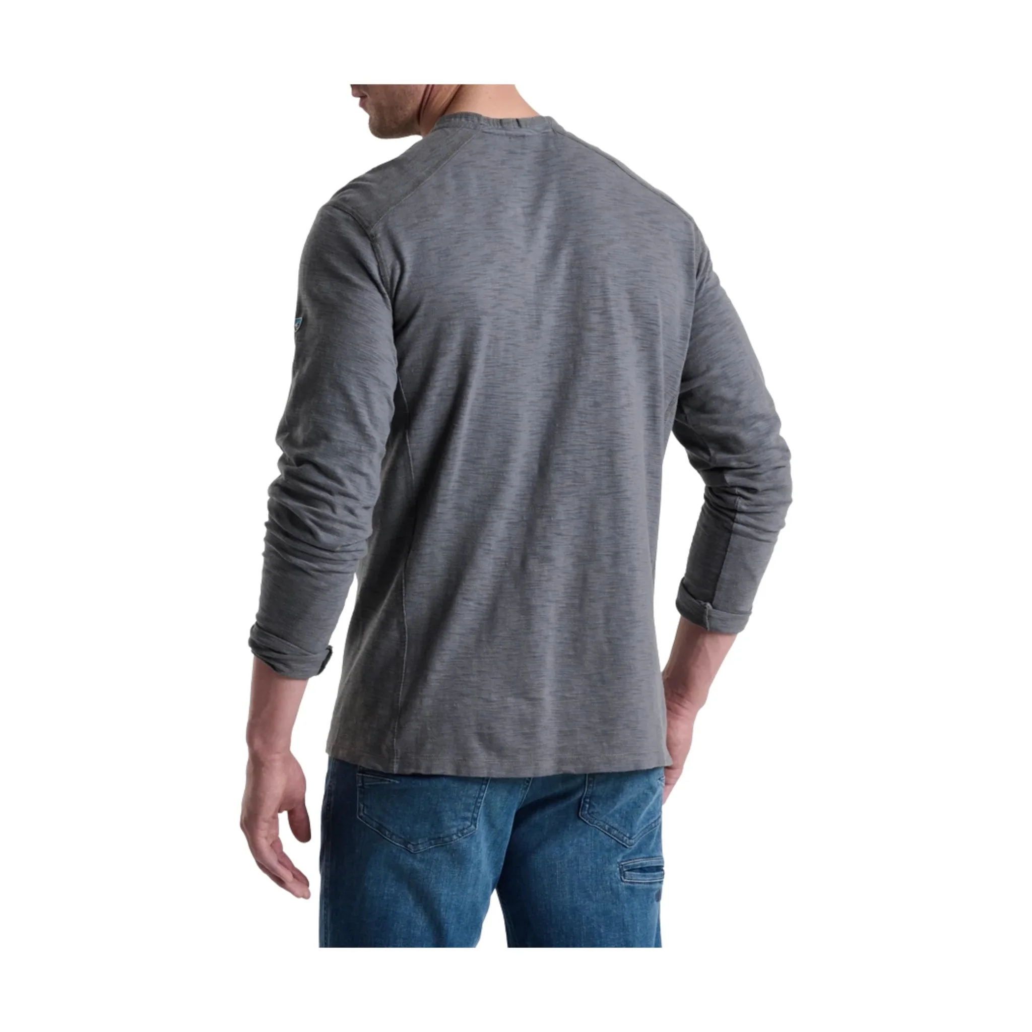 Kuhl Men's Rukus Henley - Charcoal Blue - Image 3