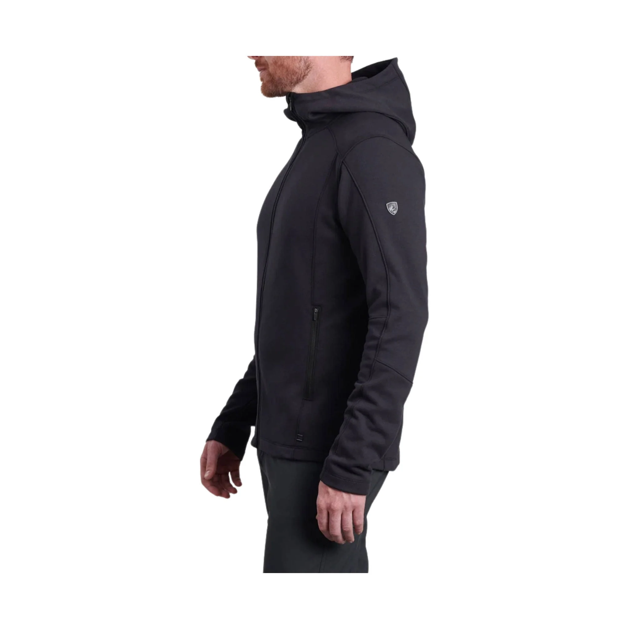 Kuhl Men's Spekter Full Zip Hoody - Black - Image 2