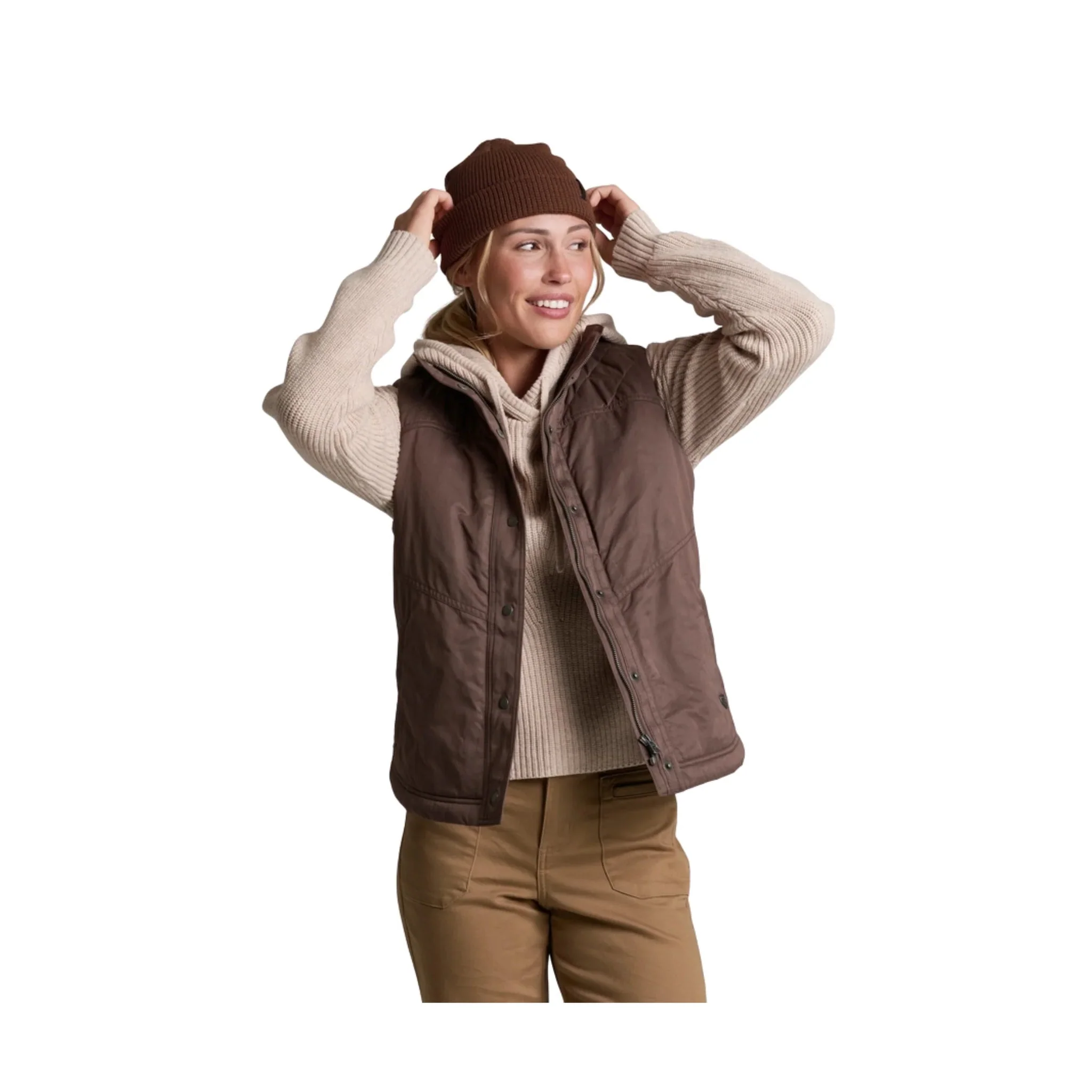 Kuhl Women's Celeste Lined Vest - Coffee - Image 2