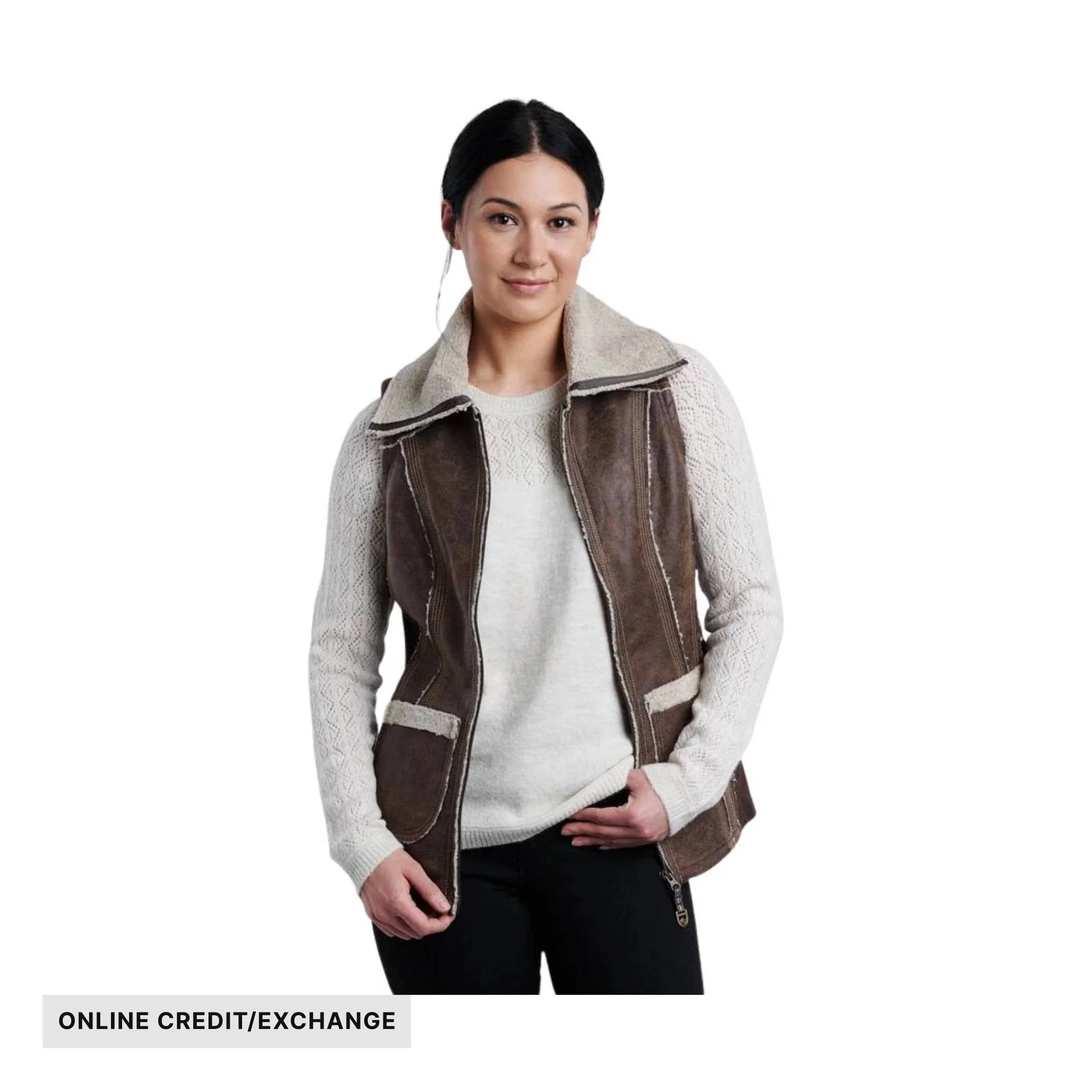 Kuhl Women's Dani Sherpa Vest - Oak