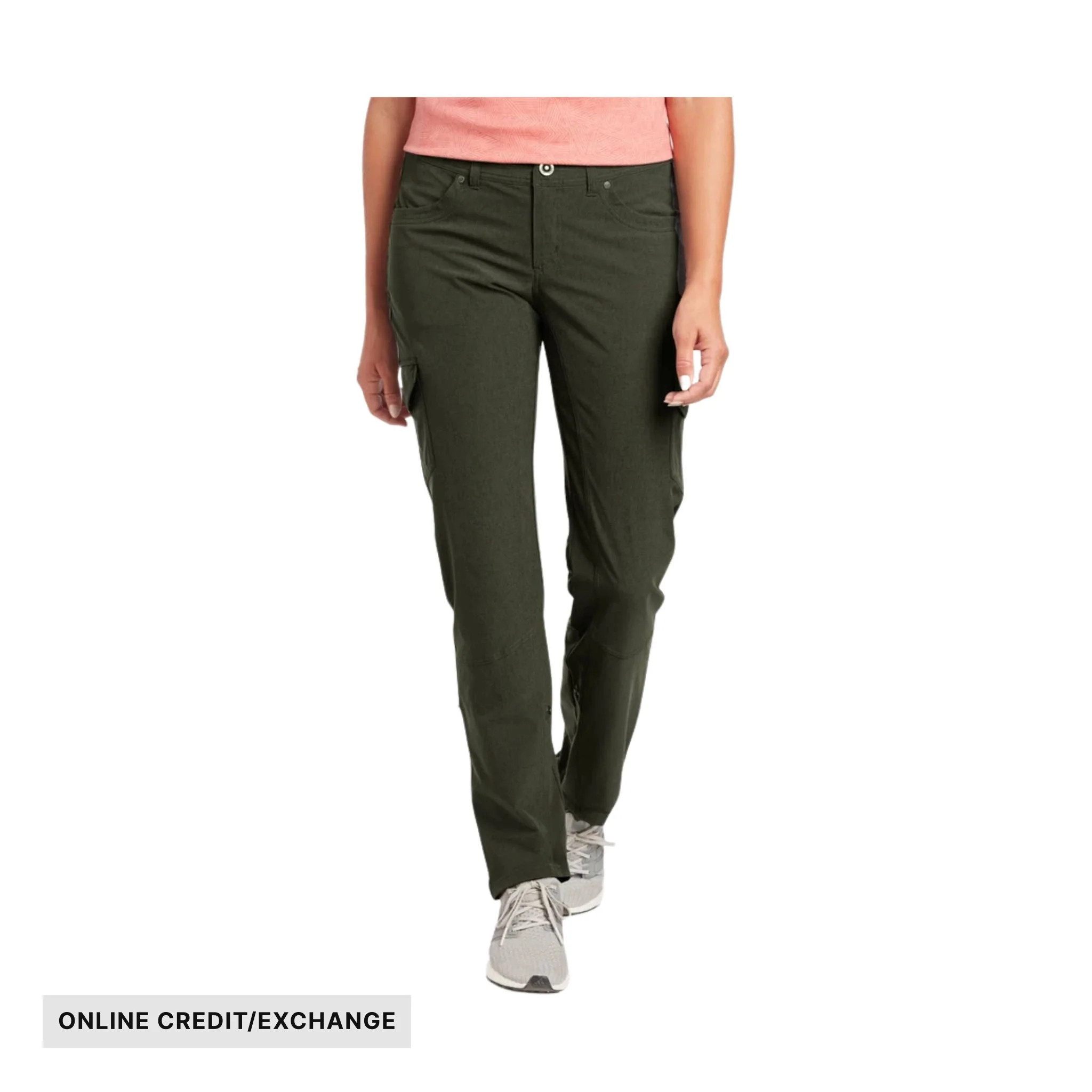 Kuhl Women's Freeflex Roll-Up Pant - Dark Moss