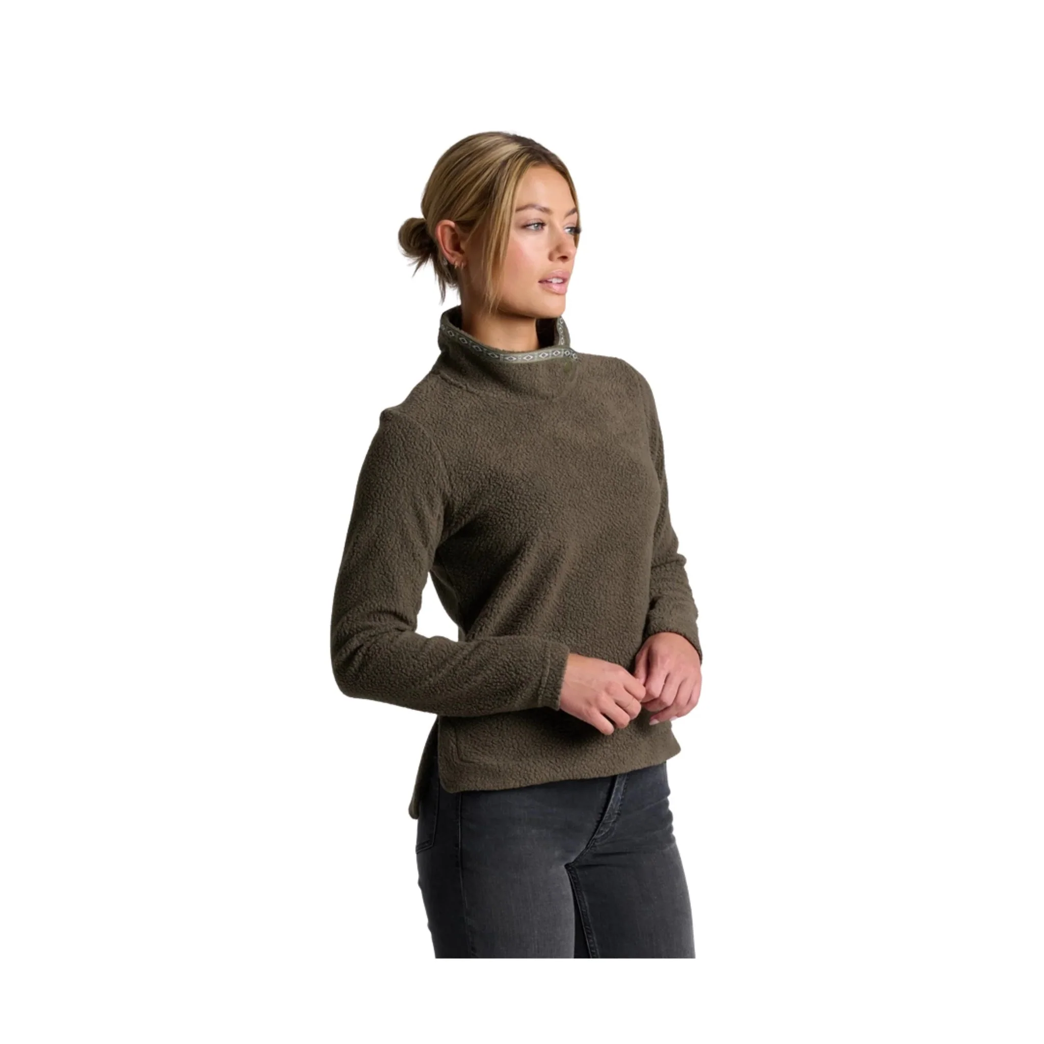 Kuhl Women's Hygge Snap Pullover - Vine - Image 2