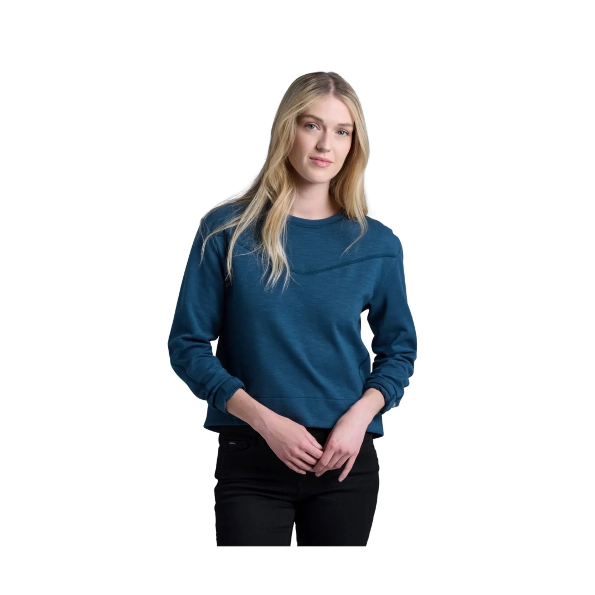 Kuhl Women's Lola Pullover Sweatshirt - Metal Blue