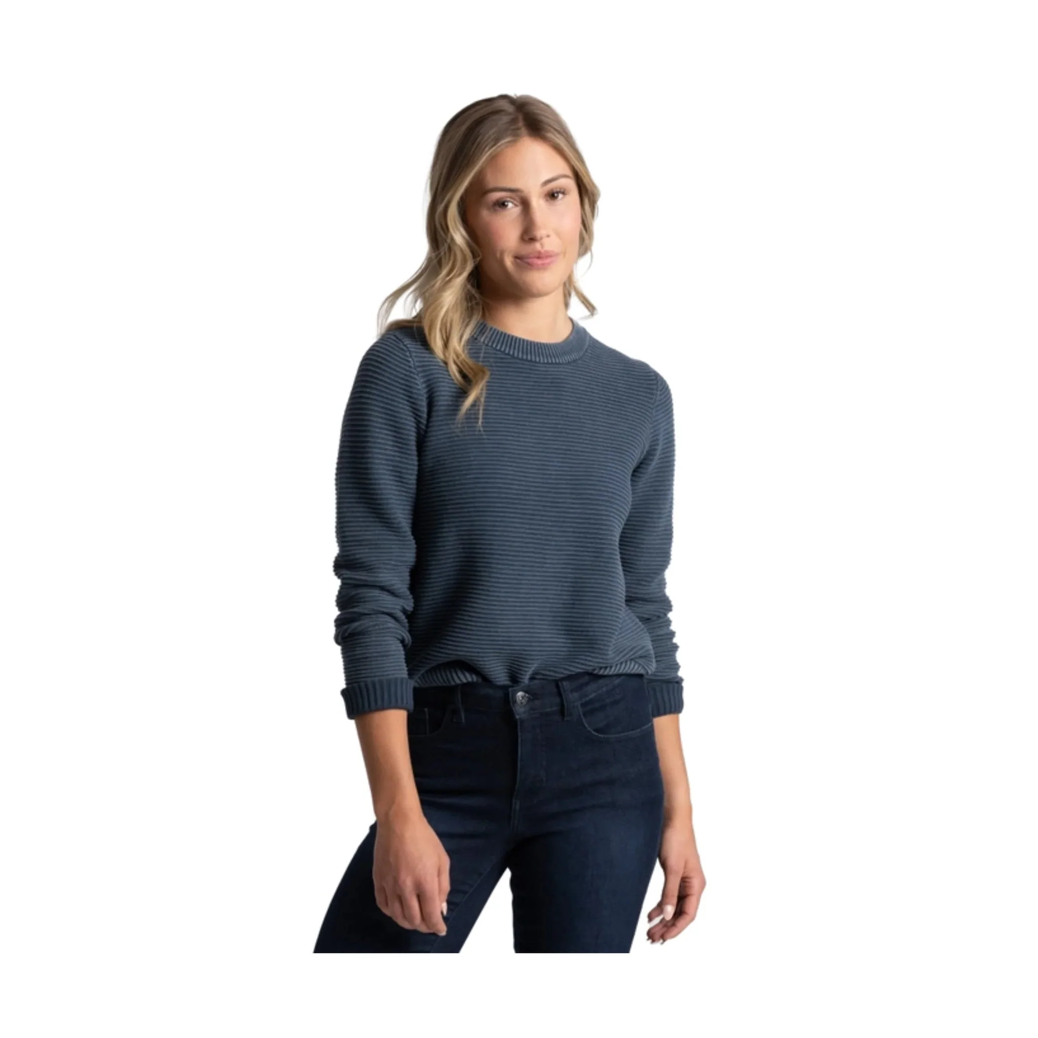 Kuhl Women's Sofie Sweater - Metal Blue