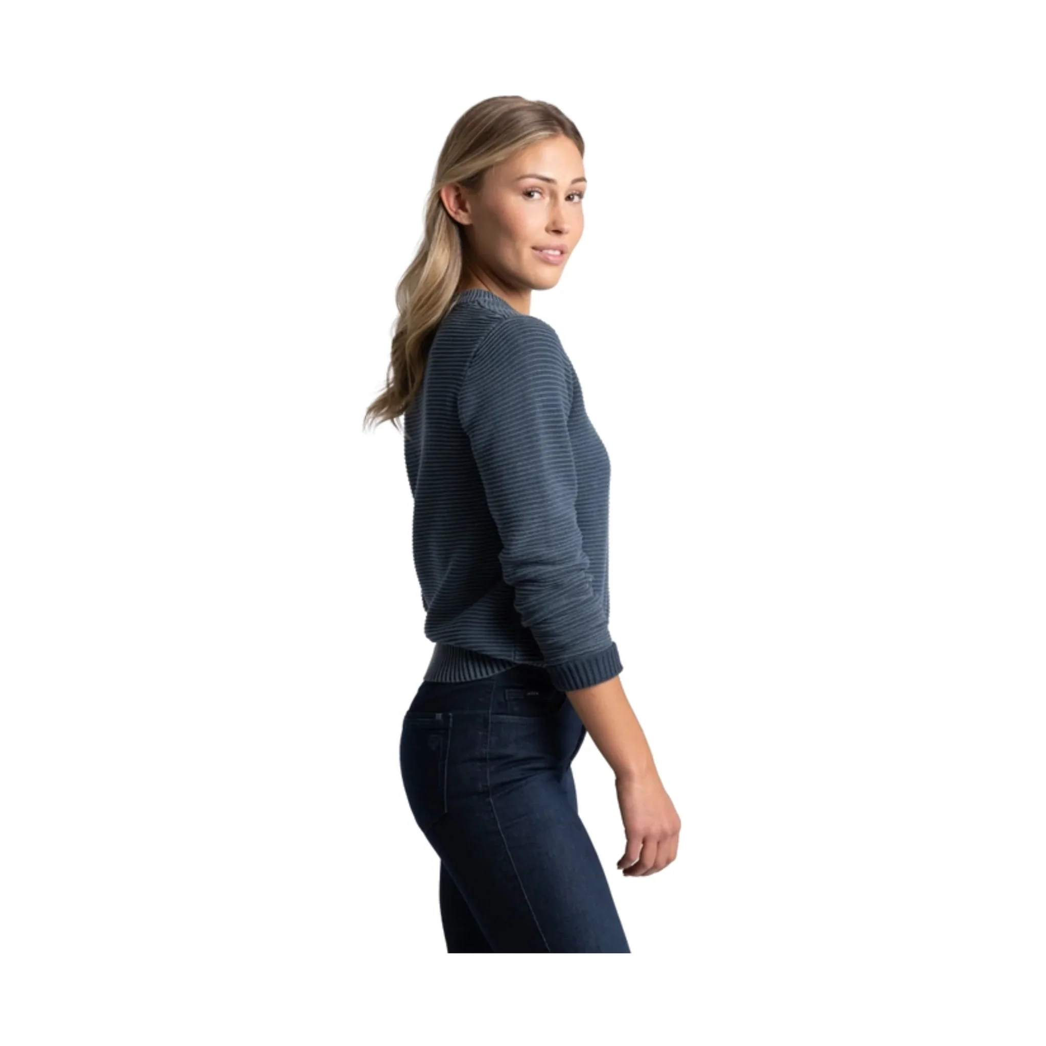 Kuhl Women's Sofie Sweater - Metal Blue - Image 2