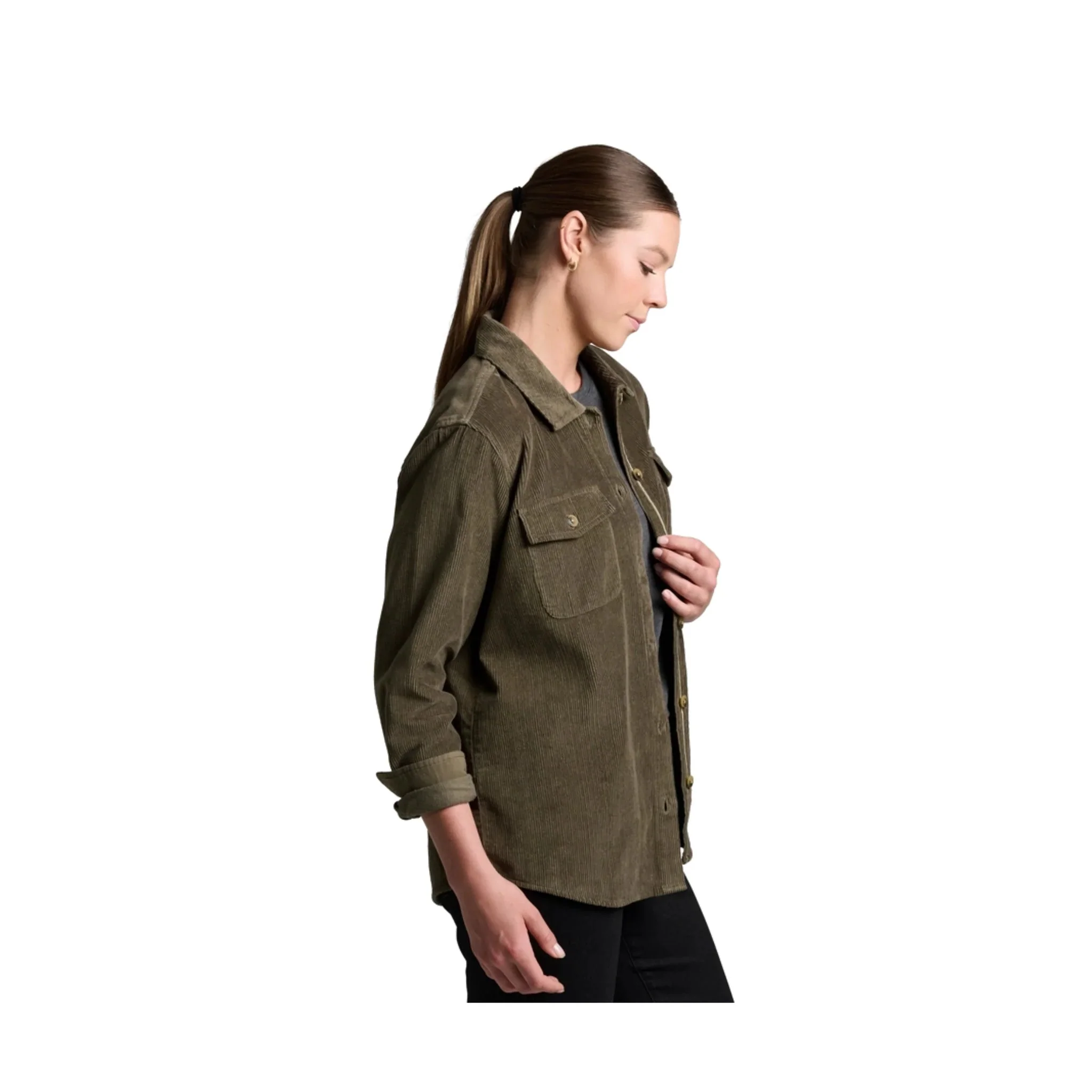 Kuhl Women's Tallula Cord Shirt - Vine - Image 2