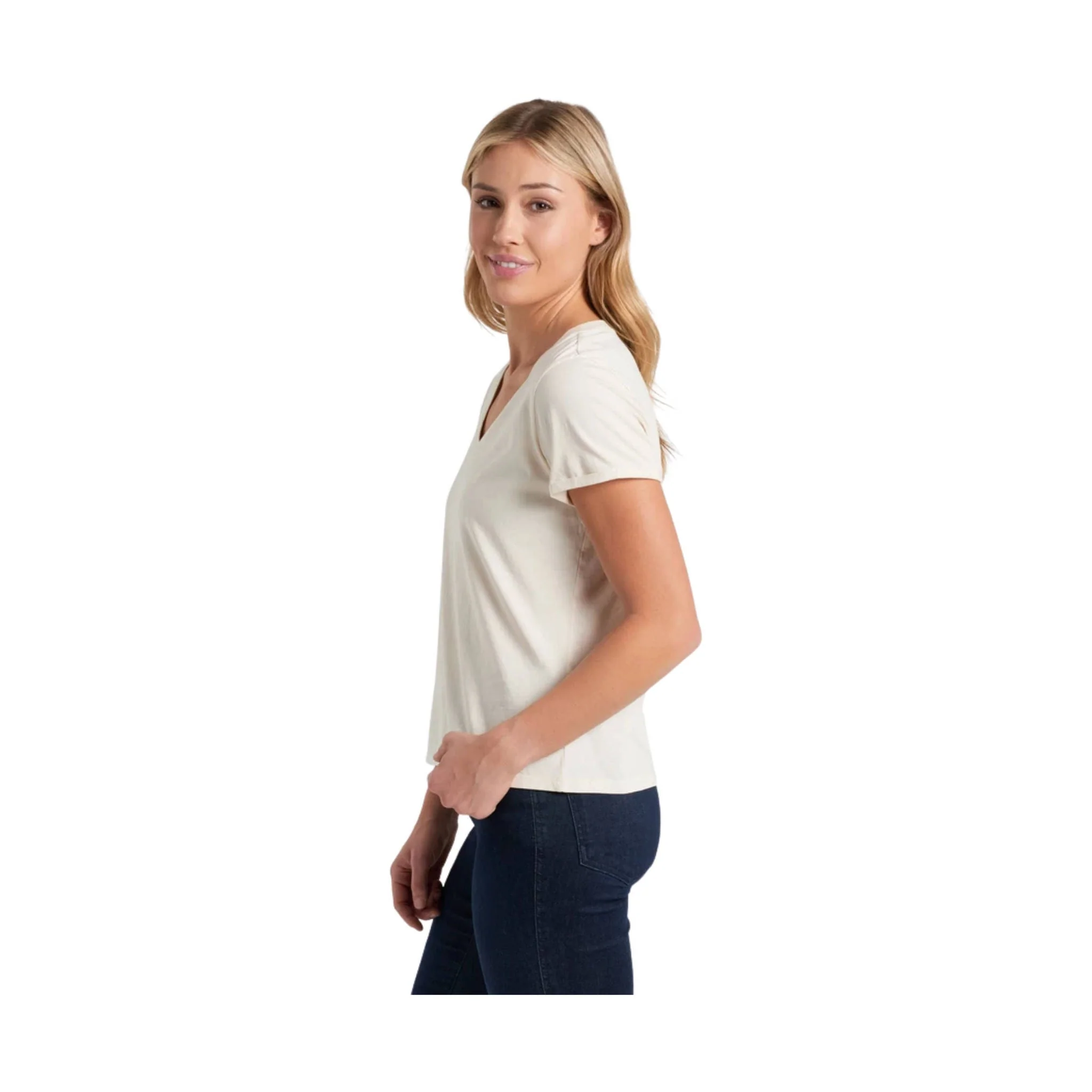 Kuhl Women's Vega Tee - Stone - Image 2