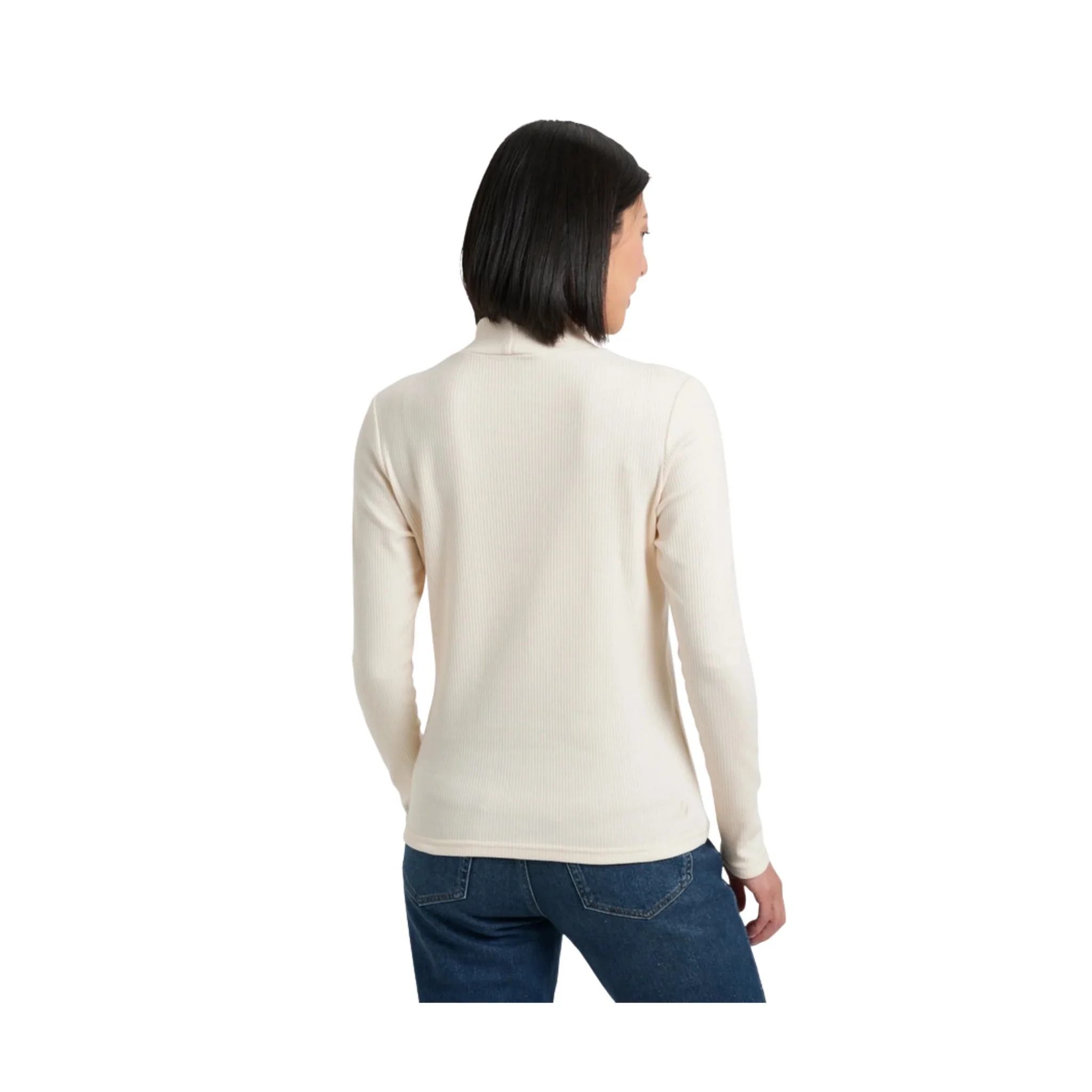 Kuhl Women's Verona Rib Long Sleeve Shirt - Natural - Image 3