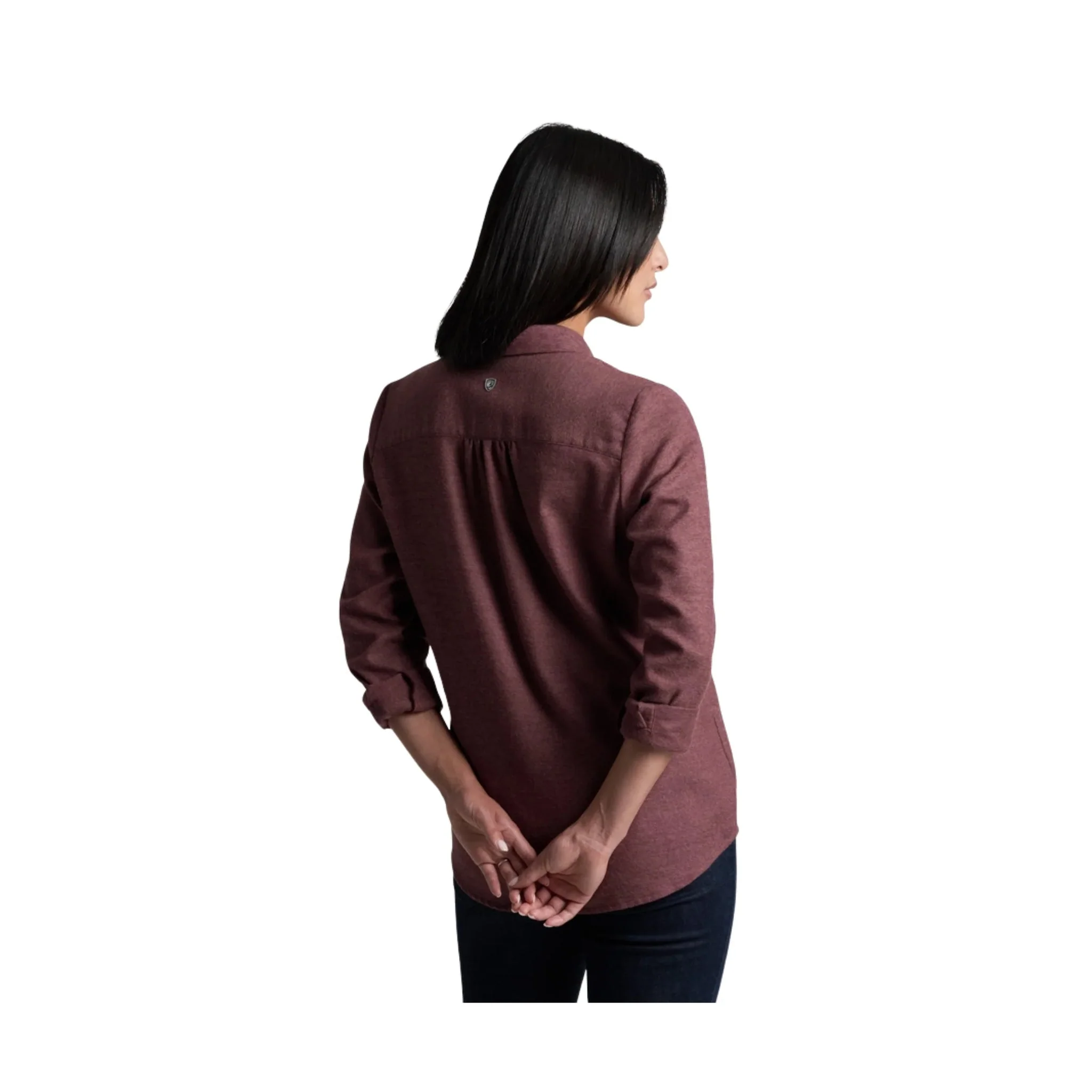 Kuhl Women's Whisper Flannel - Raisin - Image 3