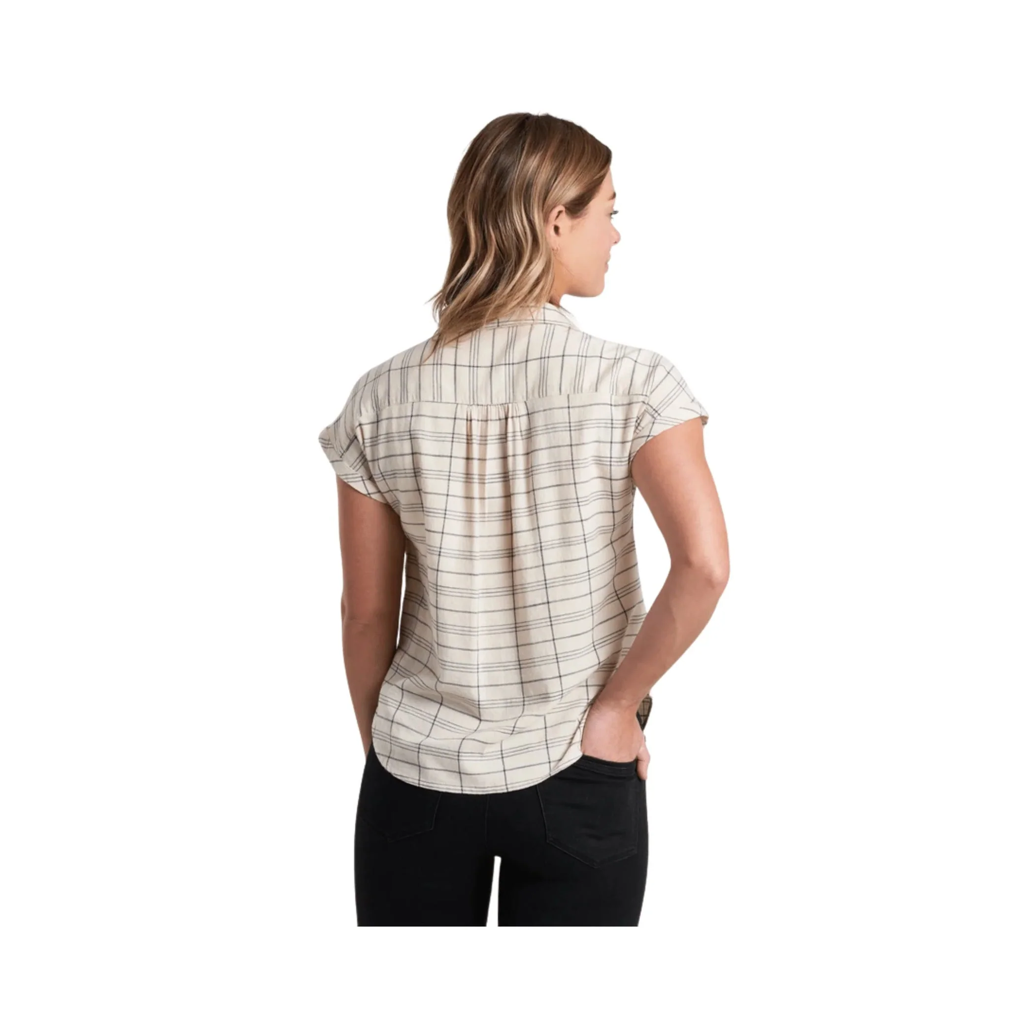 Kuhl Women's Wylde Short Sleeve - Natural - Image 3