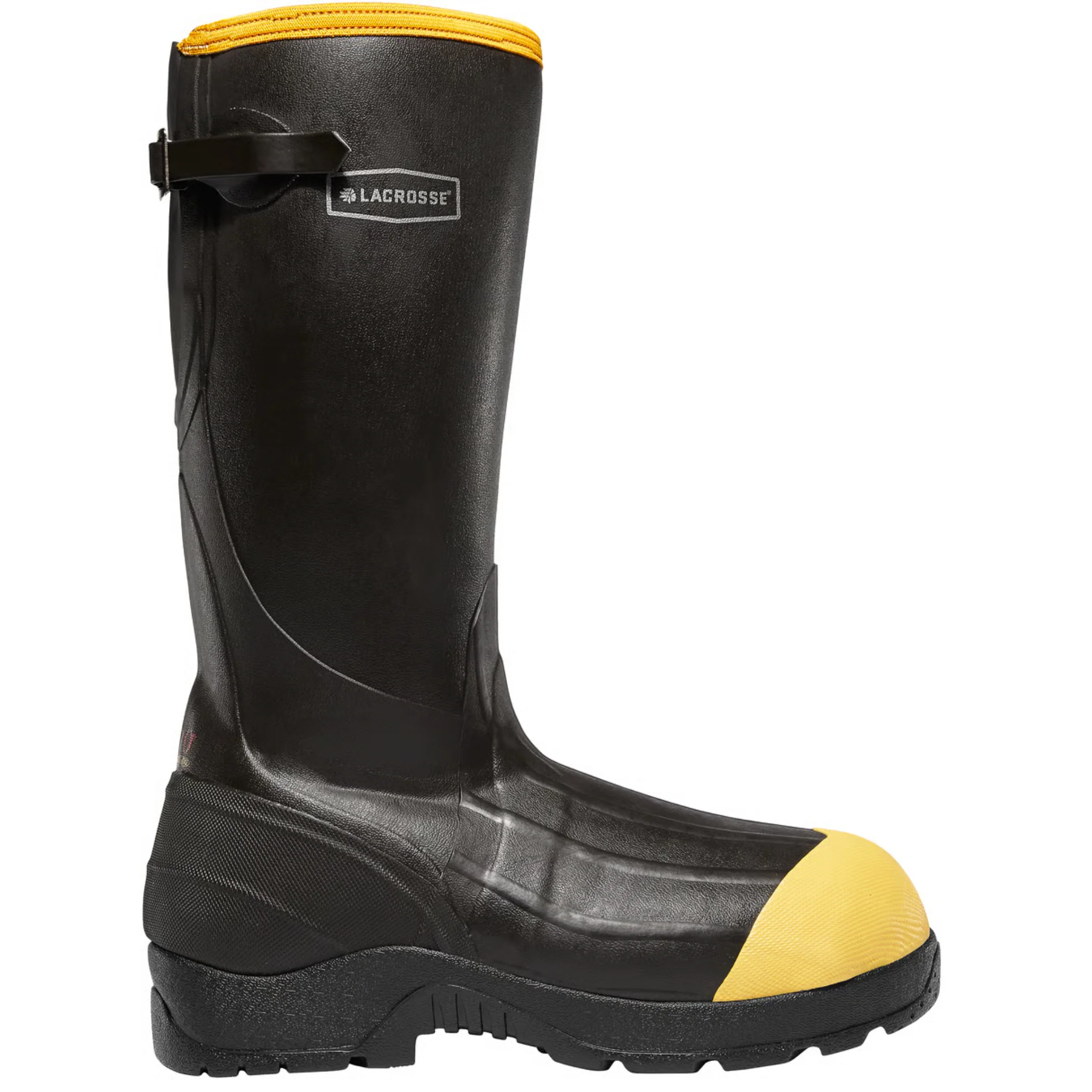 Lacrosse Men's Alpha Aggressive 16 Inch Black 800G Non Metallic Toe Boots - Black