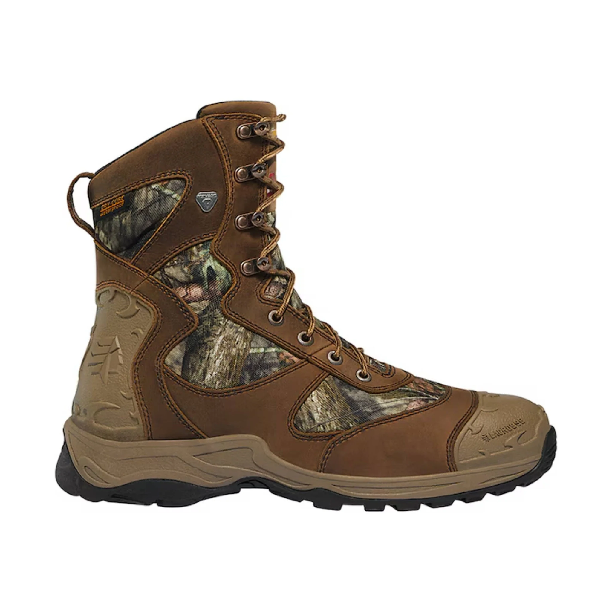 Lacrosse Men's Atlas 8 Inch Waterproof 1200G Insulated Hunting Boots - Mossy Oak Break-Up Country