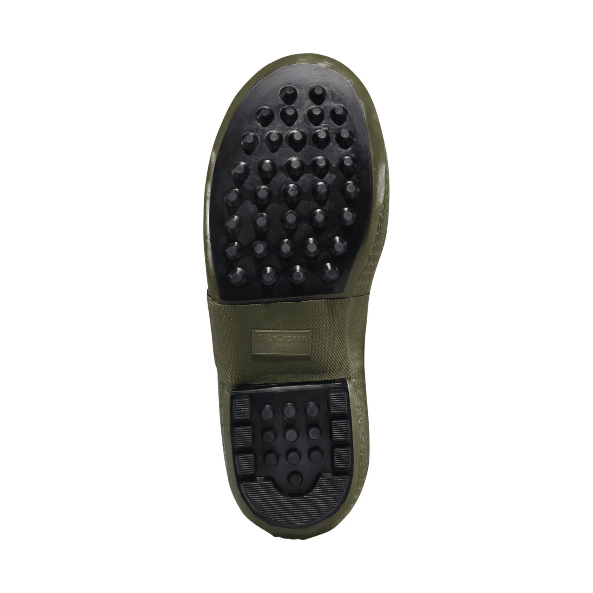 Lacrosse Men's Burly 18 Inch Air Grip Foam Insulated Rain Boots - Green - Image 3