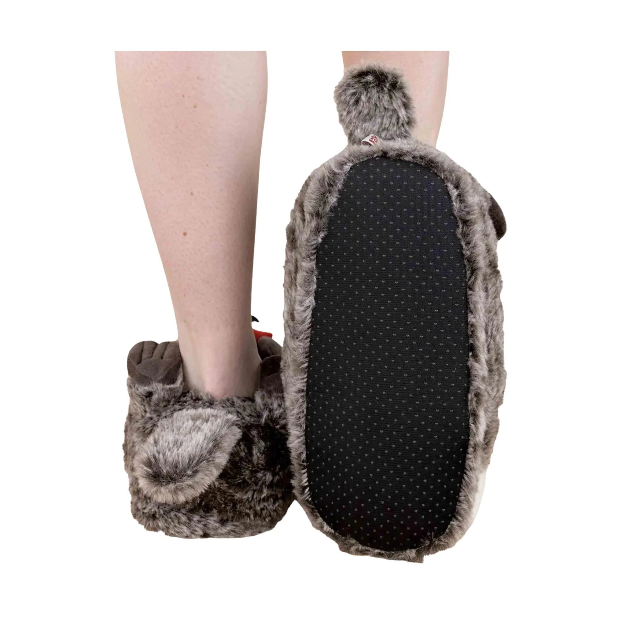 Lazy One Otter Slippers - Brown - Image 4