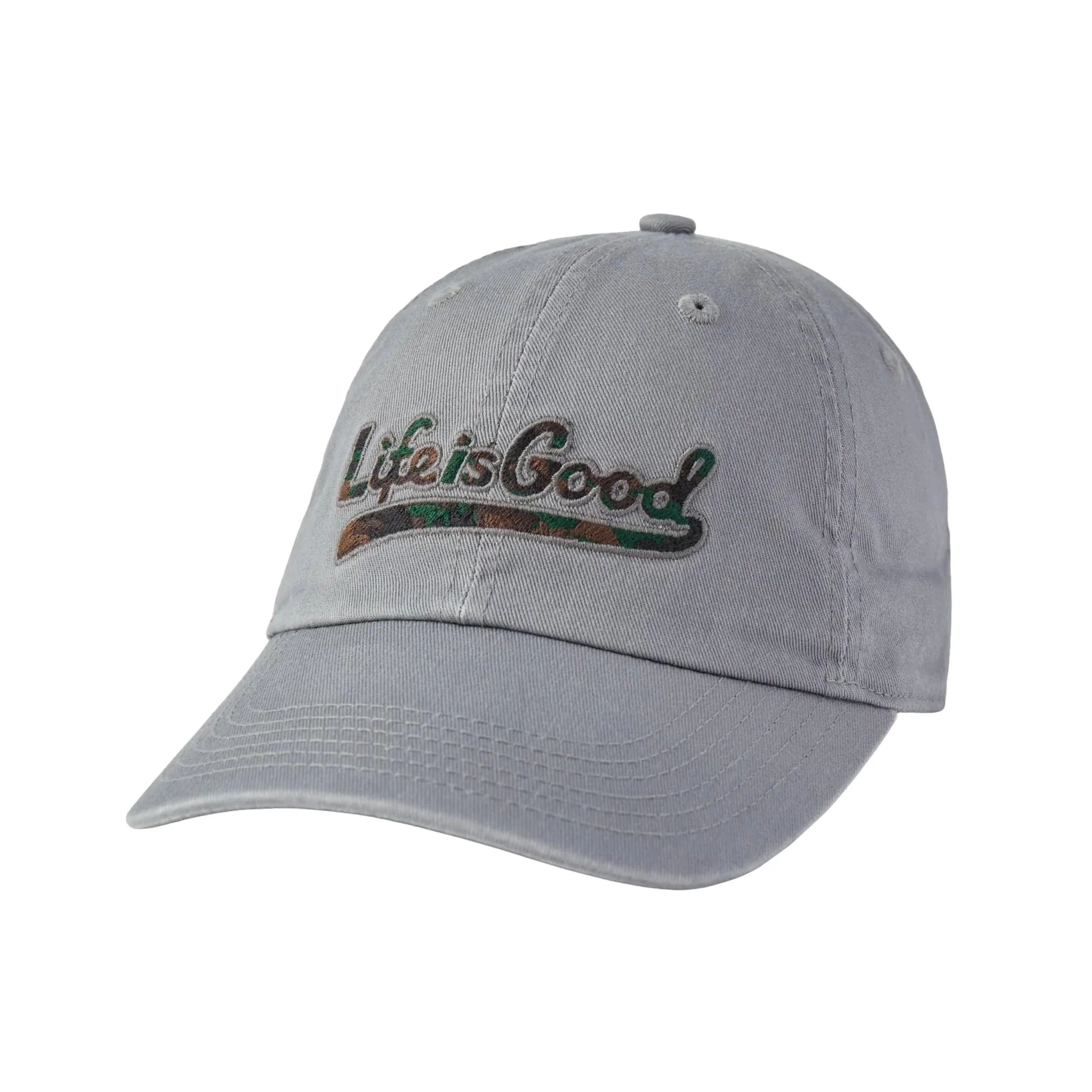 Life Is Good Camo Tailwhip Chill Cap - Slate Grey