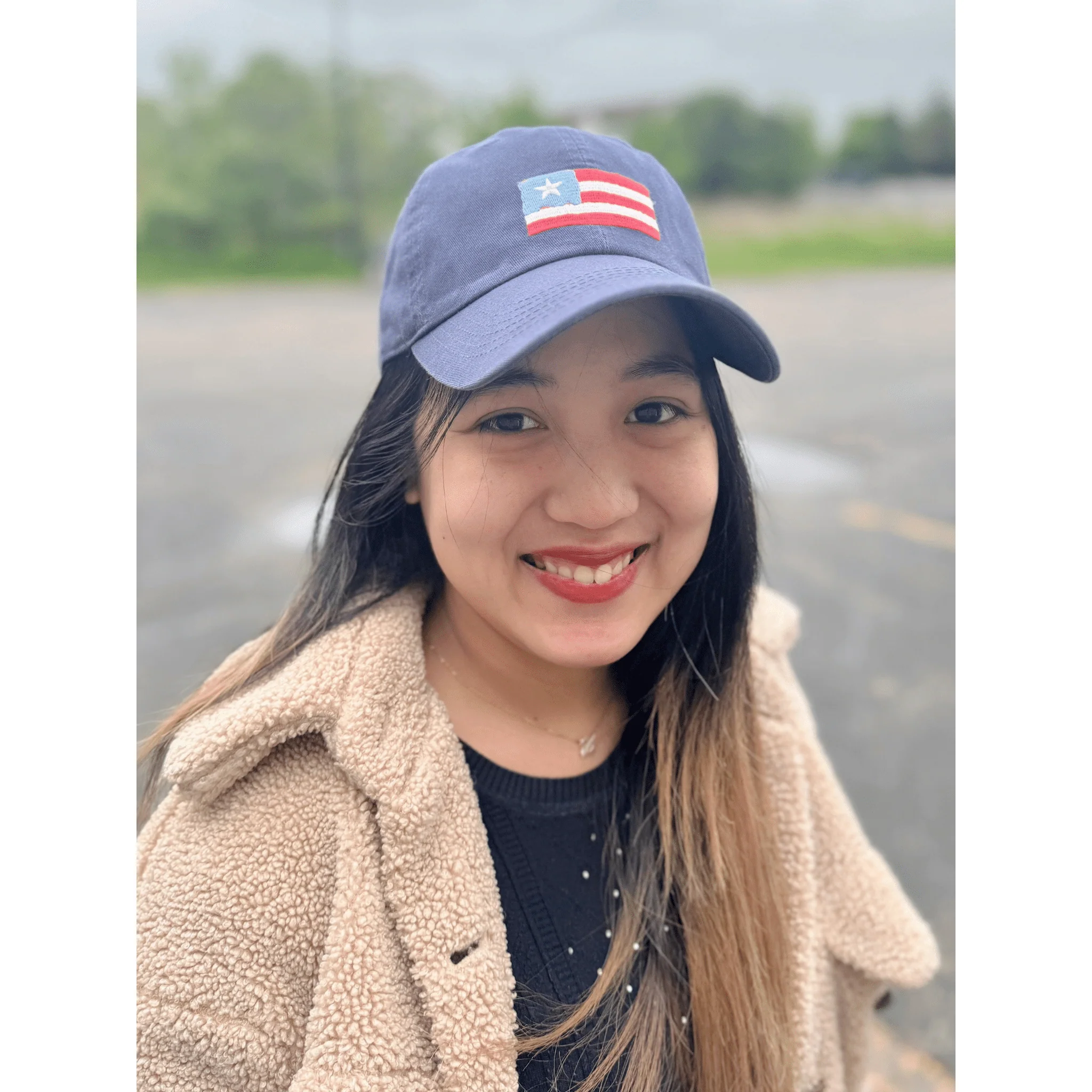 Life Is Good Three Stripe Flag Chill Cap - Darkest Blue