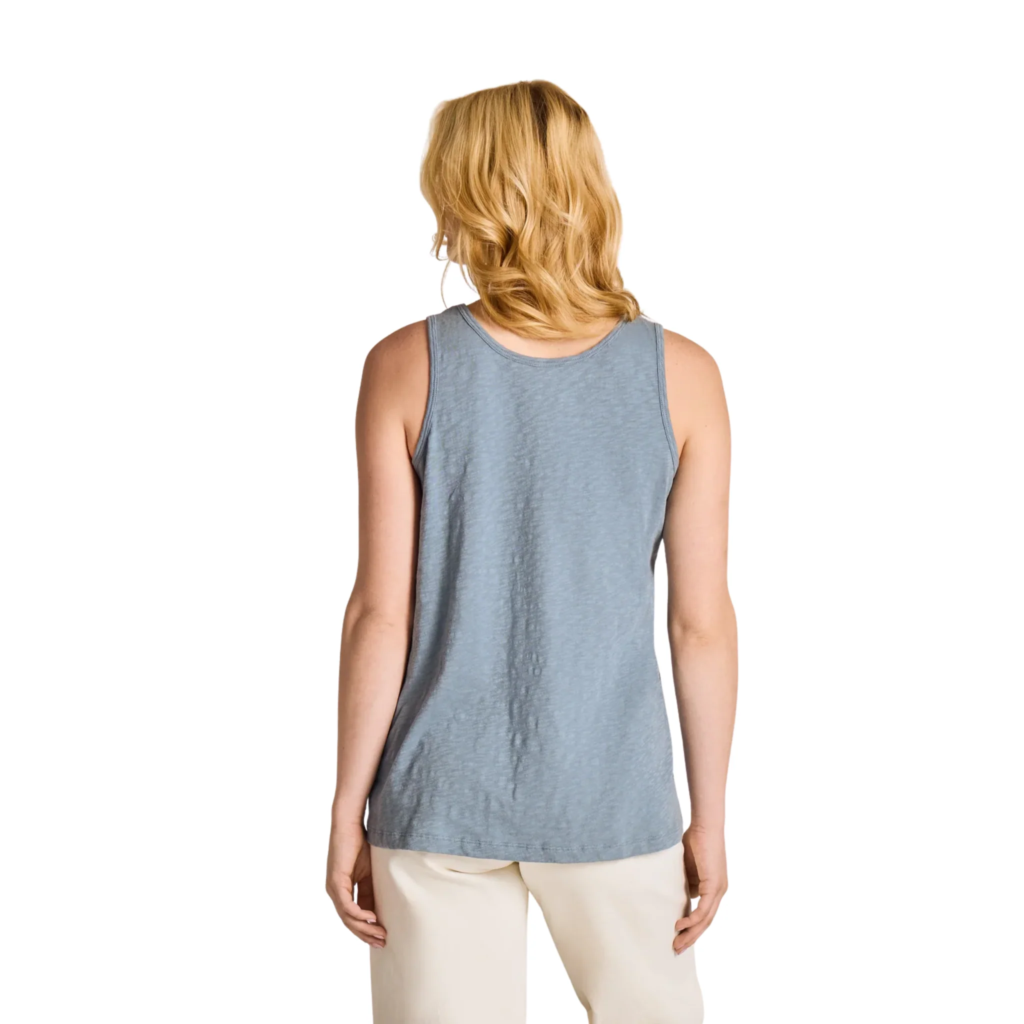 Life Is Good Women's Crafty Sun Slub Easy Fit Tank - Slate Blue - Image 2
