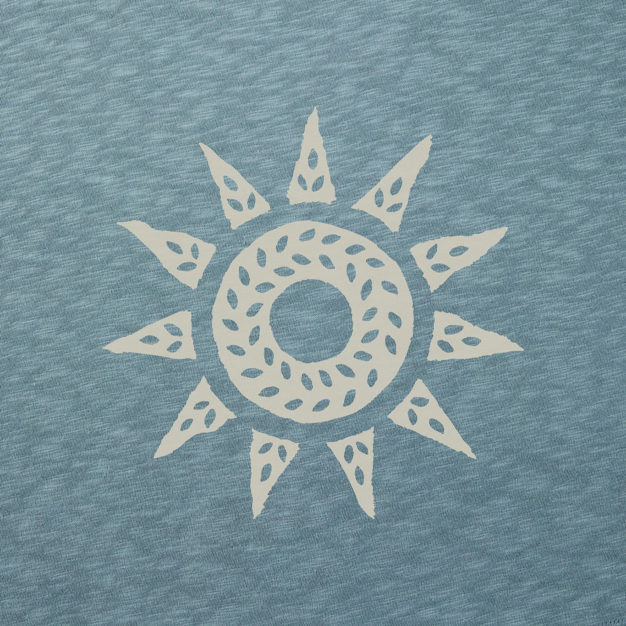 Life Is Good Women's Crafty Sun Slub Easy Fit Tank - Slate Blue - Image 3
