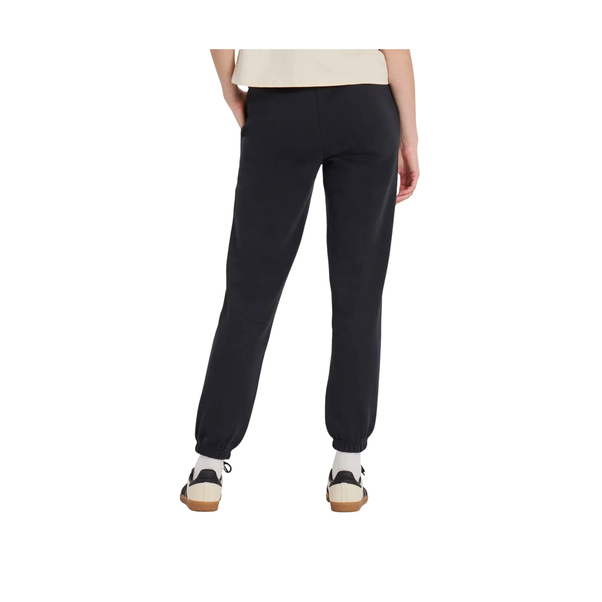 Life Is Good Women's Solid Good Vibes Fleece Jogger - True Black - Image 2