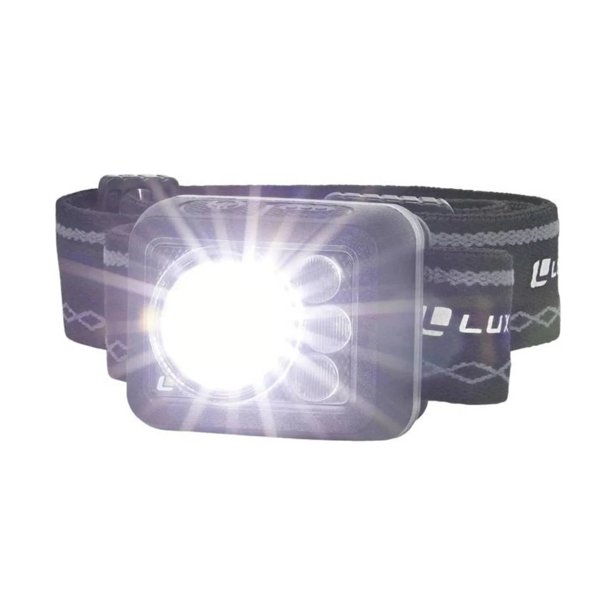 Luxpro LP738 Waterproof Multi-Color Ultralight LED Rechargeable Headlamp - Image 3