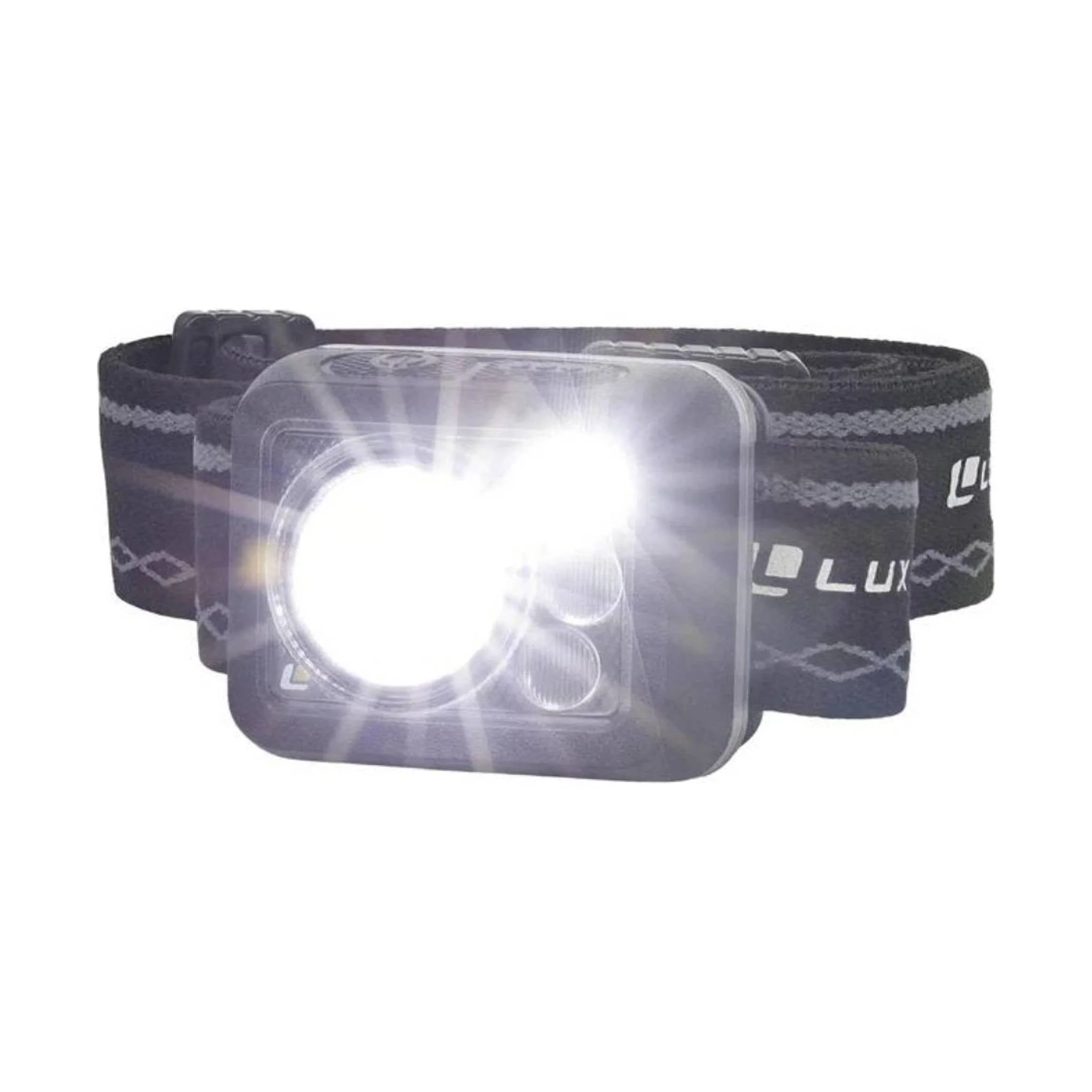 Luxpro LP738 Waterproof Multi-Color Ultralight LED Rechargeable Headlamp - Image 4