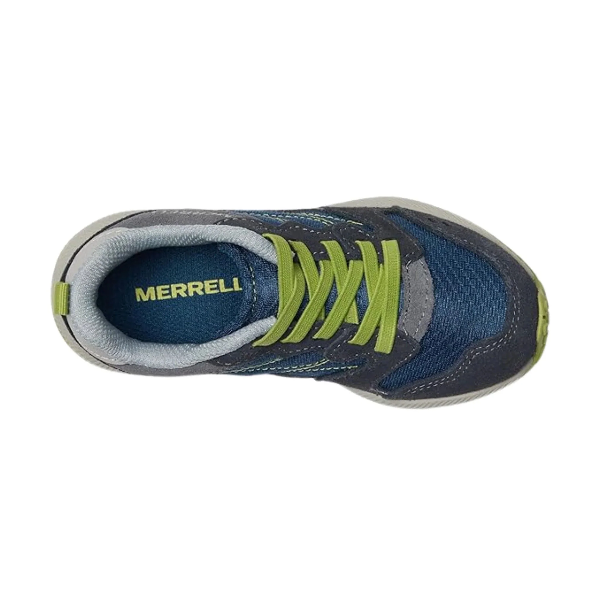 Merrell Kids' Alpine 83 Slip On Shoes - Grey/Navy/Citron - Image 6