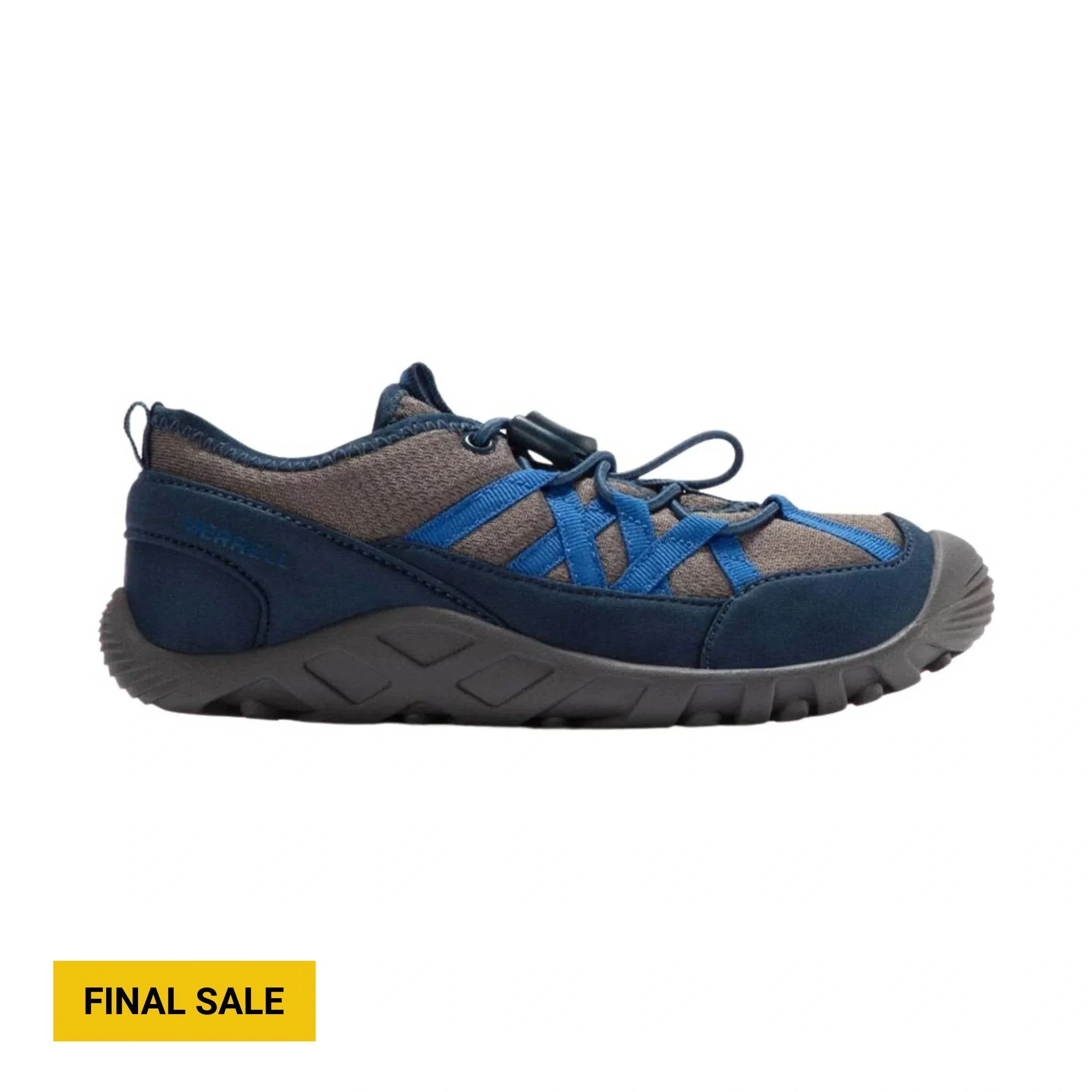 Merrell Kids' Hydro Lagoon Shoe - Grey/Navy/Royal