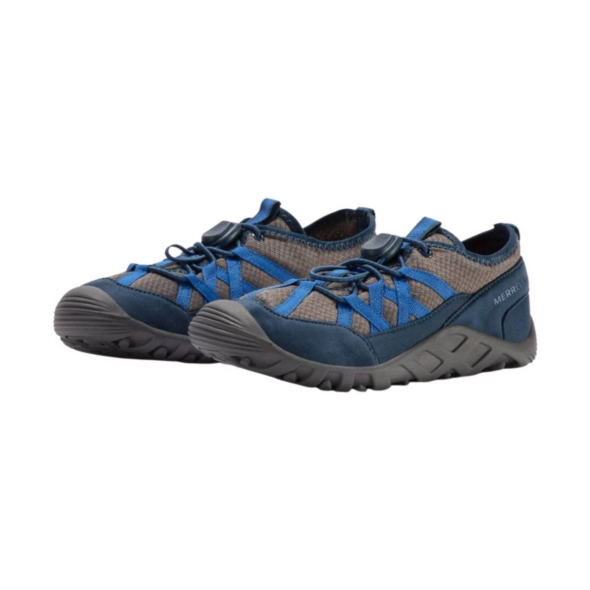 Merrell Kids' Hydro Lagoon Shoe - Grey/Navy/Royal - Image 3