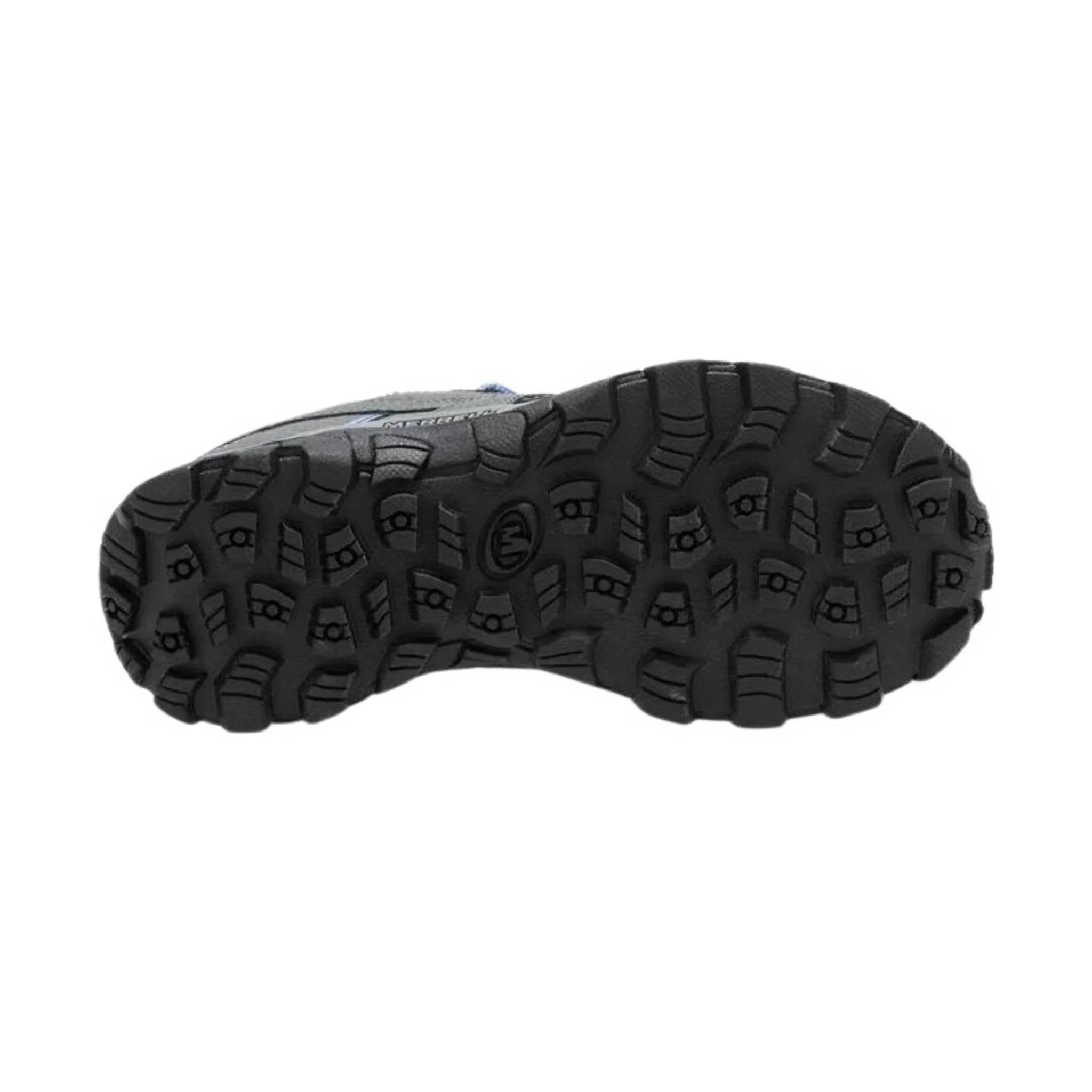 Merrell Kids' Moab 2 Low Lace Waterproof Shoe - Grey/Periwinkle - Image 4