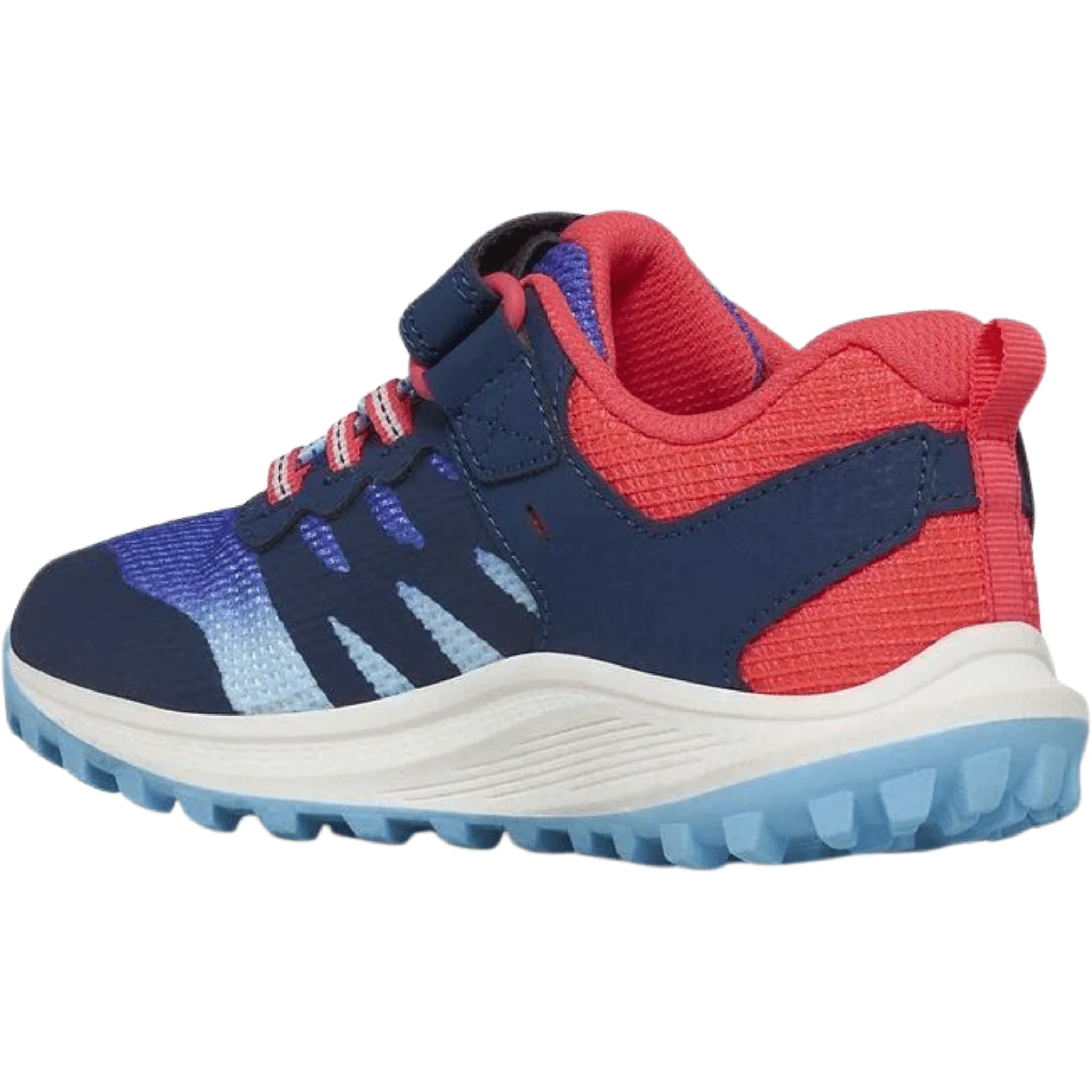 Merrell Kids' Nova 3 Shoes - Blue/Navy/Fucshia - Image 2