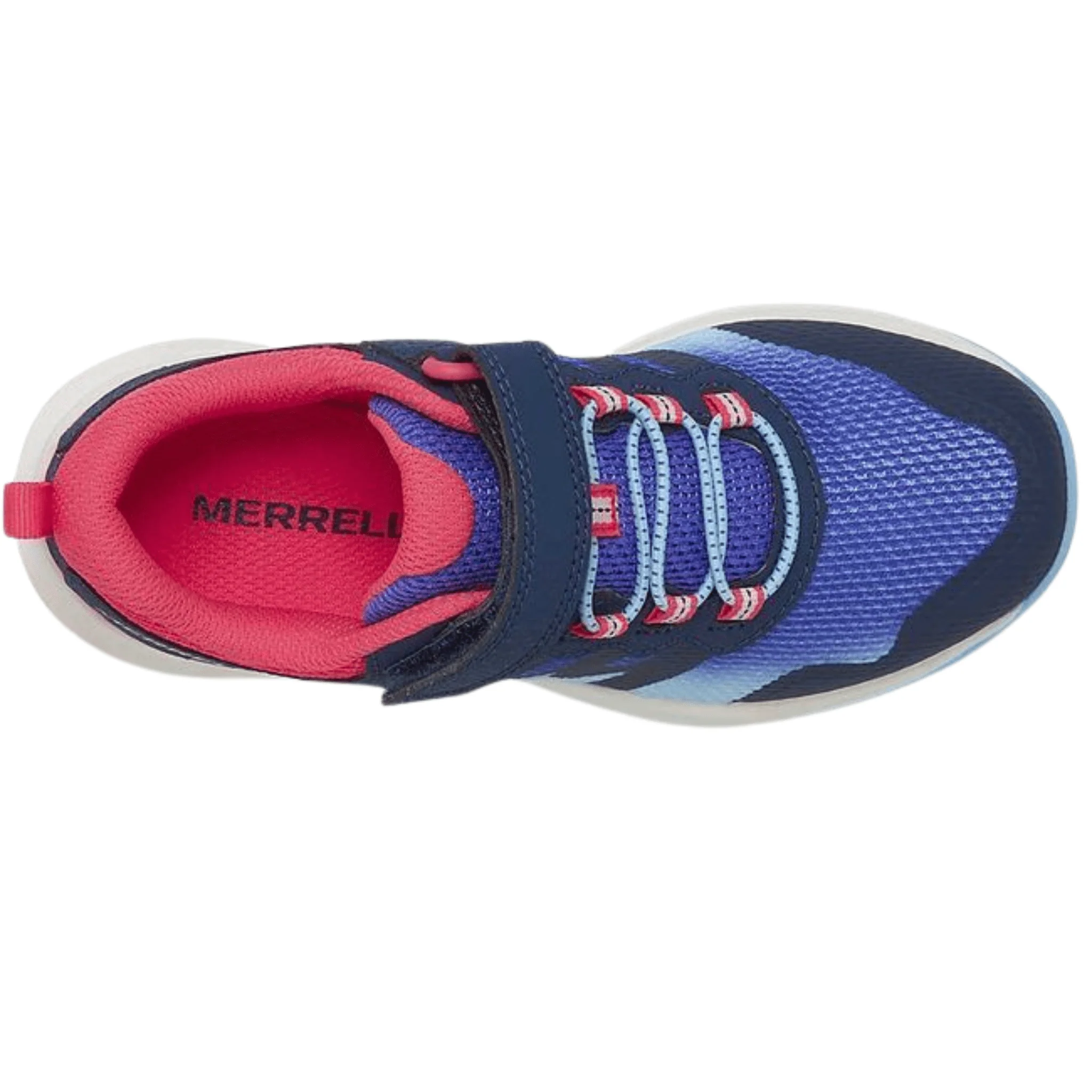 Merrell Kids' Nova 3 Shoes - Blue/Navy/Fucshia - Image 3