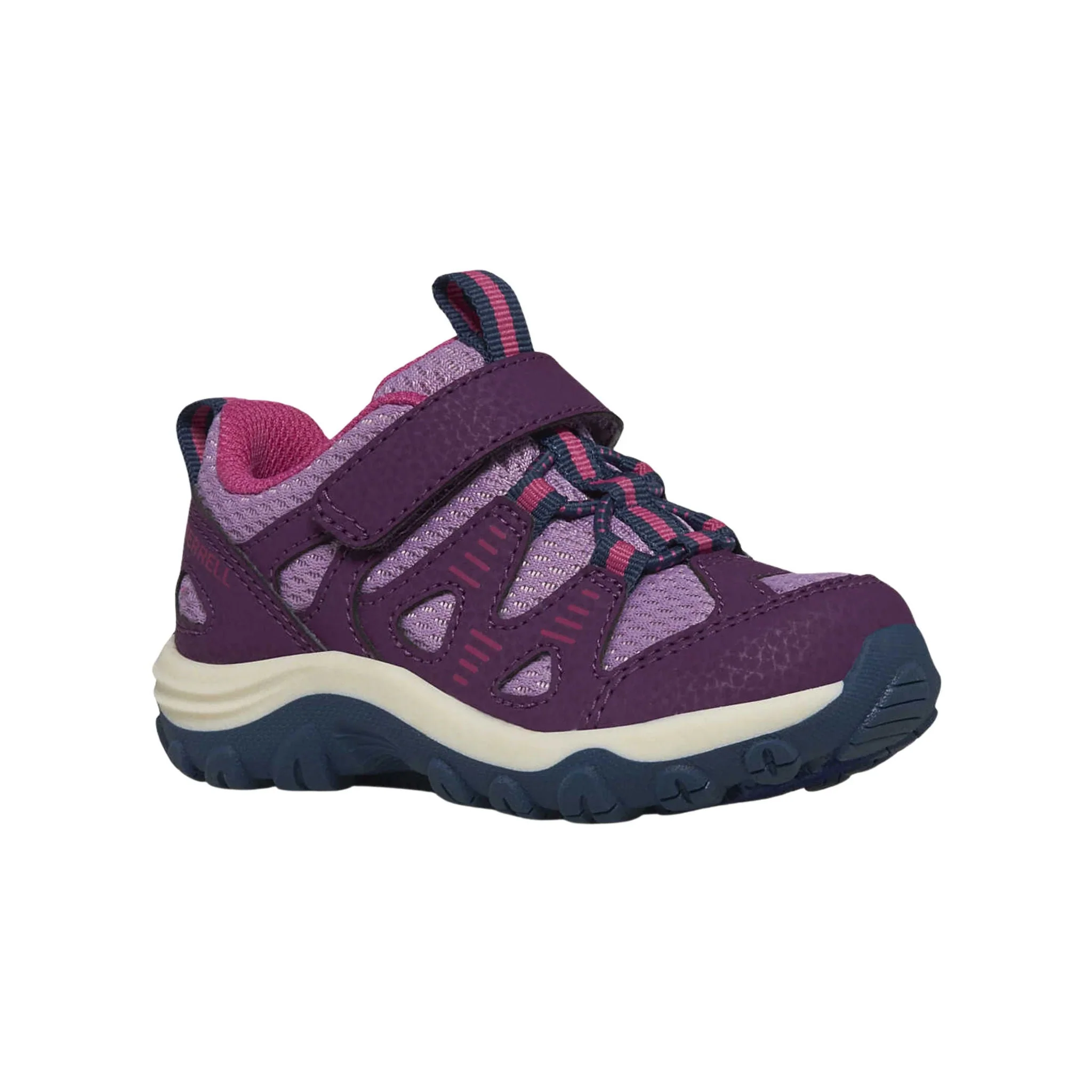Merrell Little Kids' Trail Chaser 2 Jr Shoes - Berry/Navy - Image 2