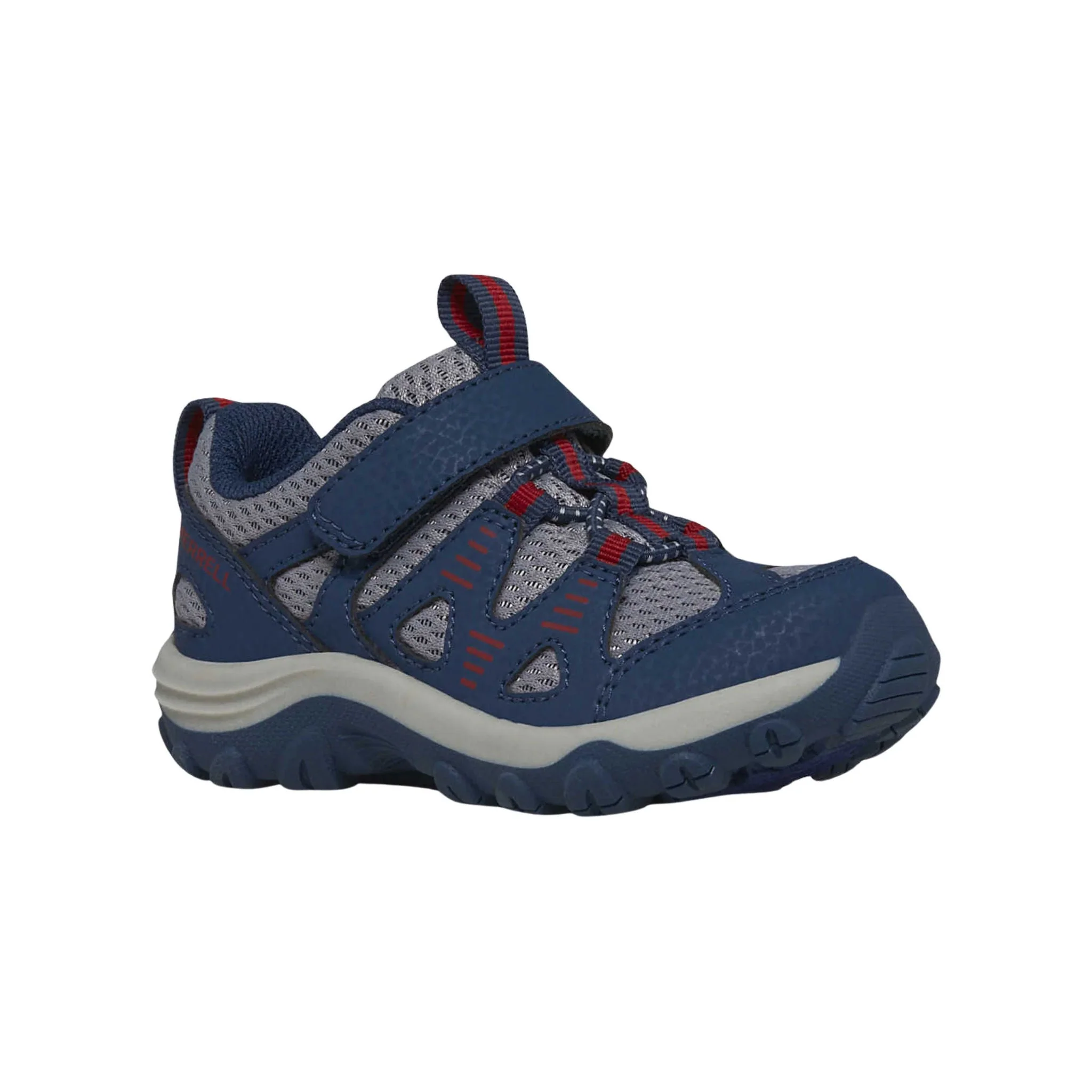 Merrell Little Kids' Trail Chaser 2 Jr Shoes - Navy/Red - Image 2