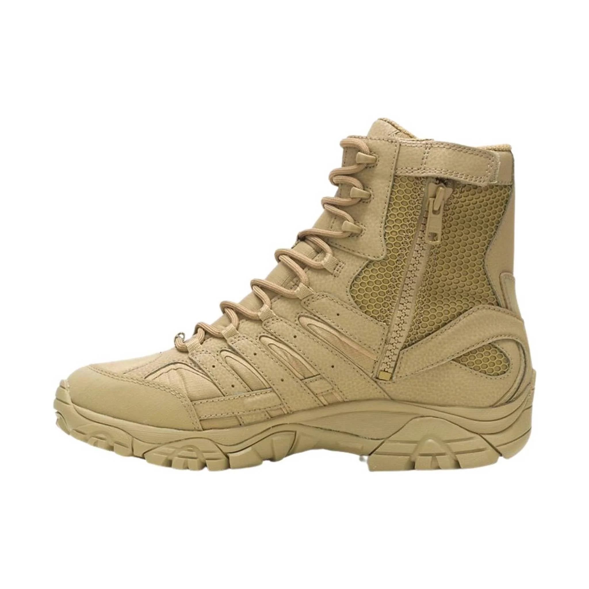 Merrell Men's Moab 2 8 Inch Tactical Waterproof Boot - Coyote - Image 2