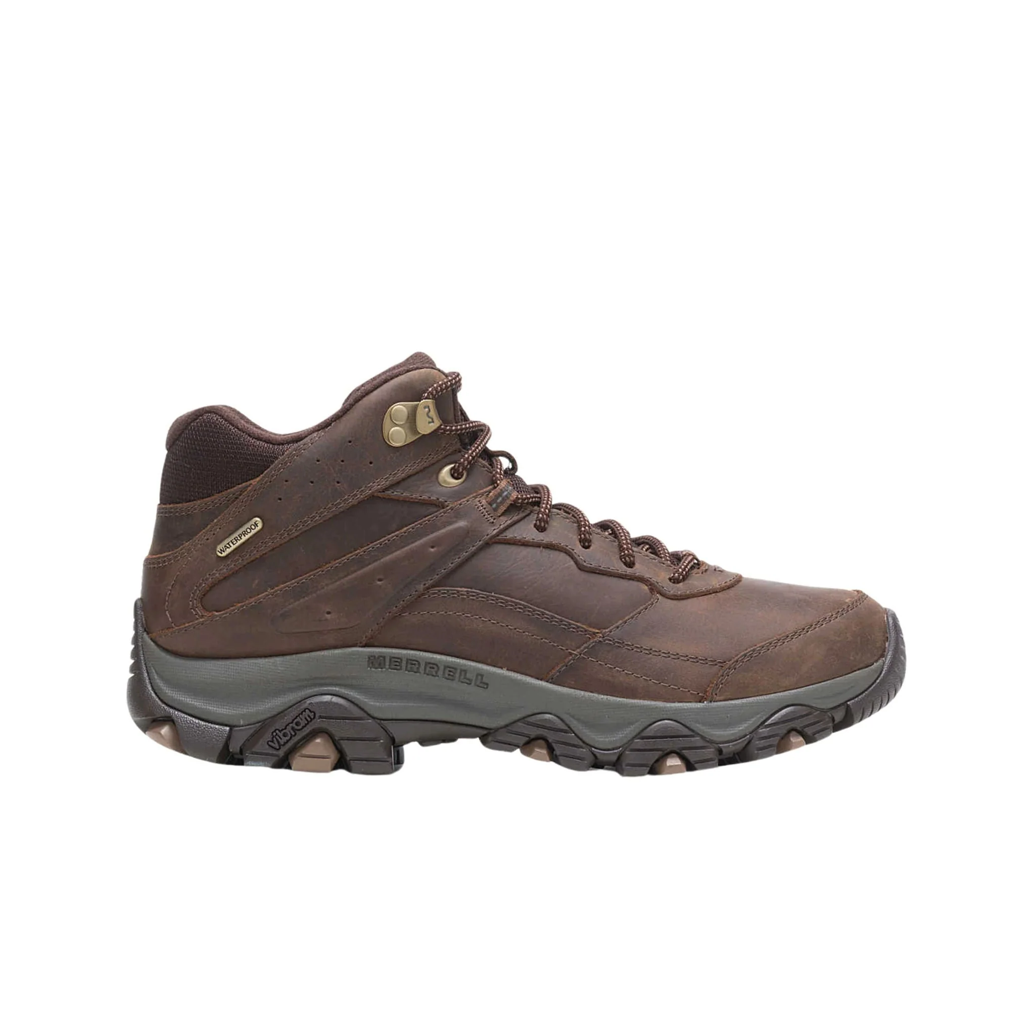 Merrell Men's Moab Adventure 3 Mid Waterproof Boots - Earth