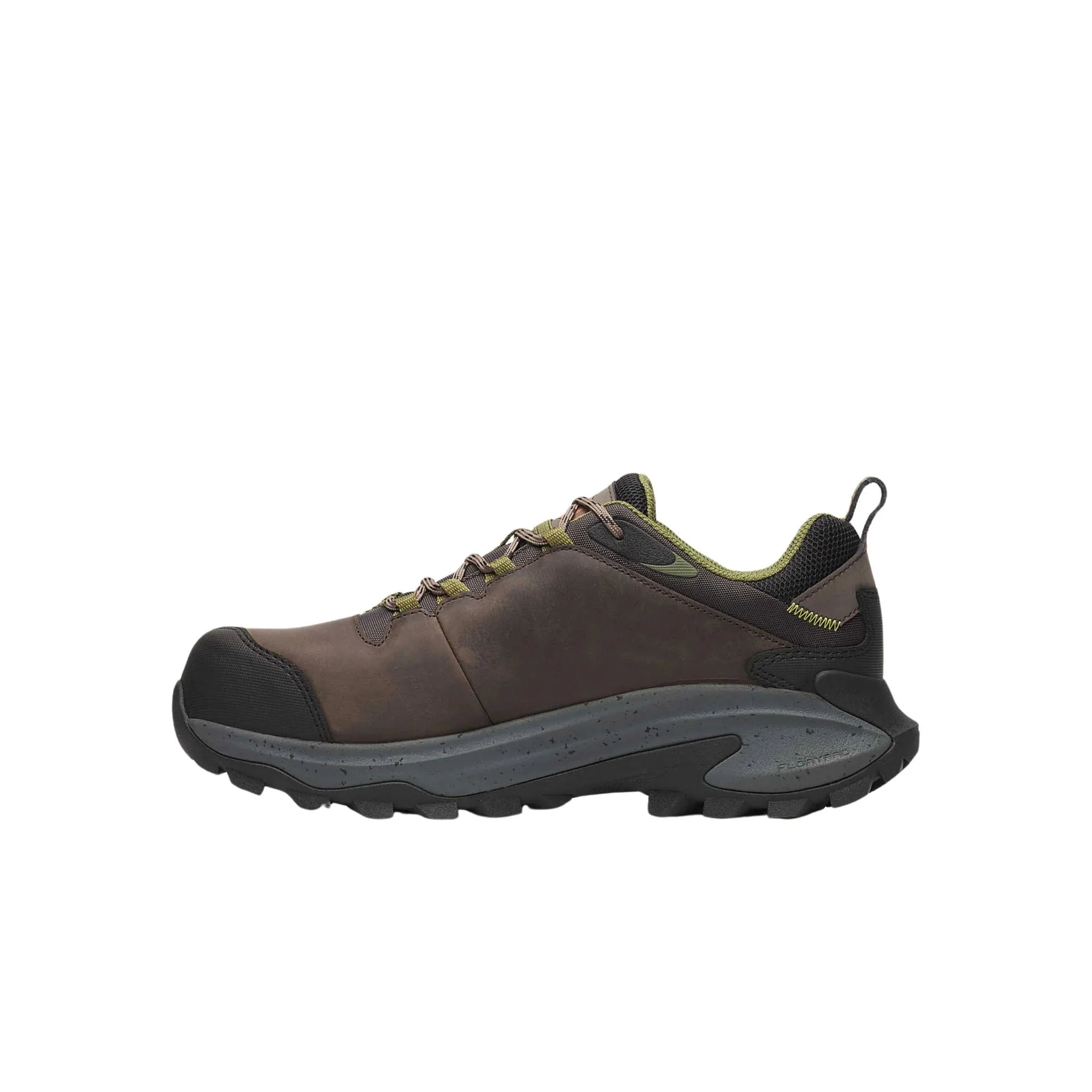 Merrell Men's Moab Speed 2 Waterproof Low Carbon Fiber Toe Work Shoes - Dark Taupe - Image 2