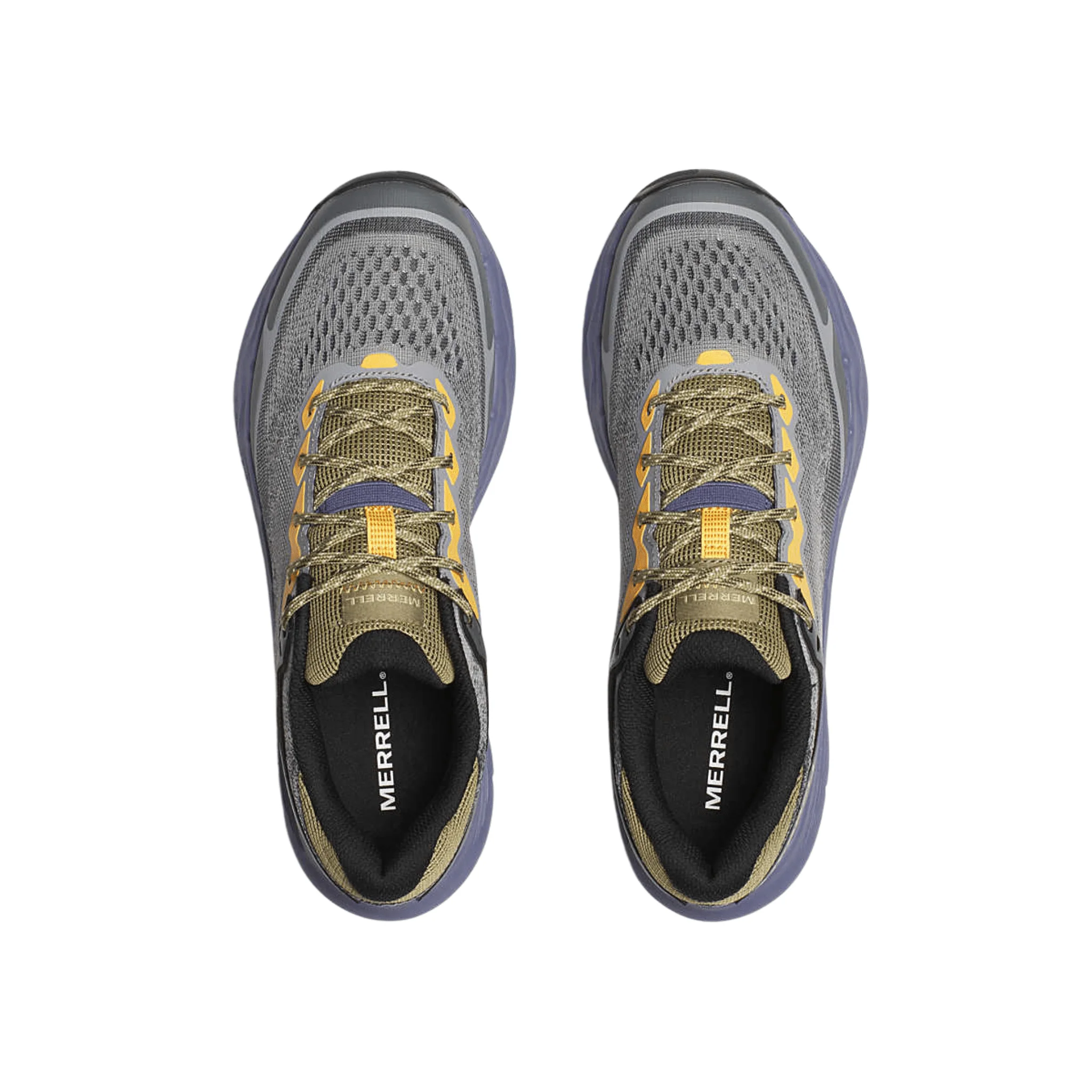 Merrell Men's Nova 4 Trail Running Shoes - Cement - Image 4