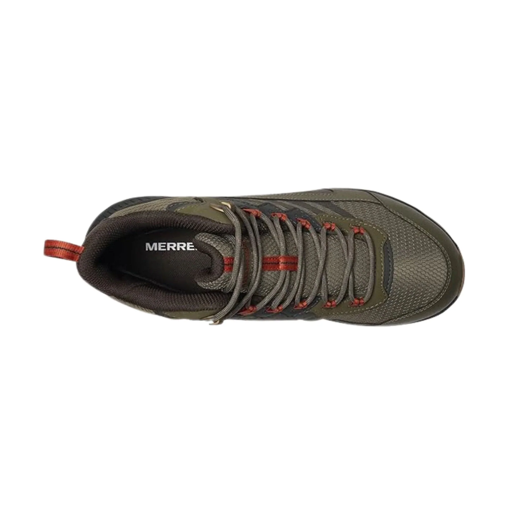 Merrell Men's Speed Strike 2 Mid Waterproof Hiking Boots - Olive - Image 4