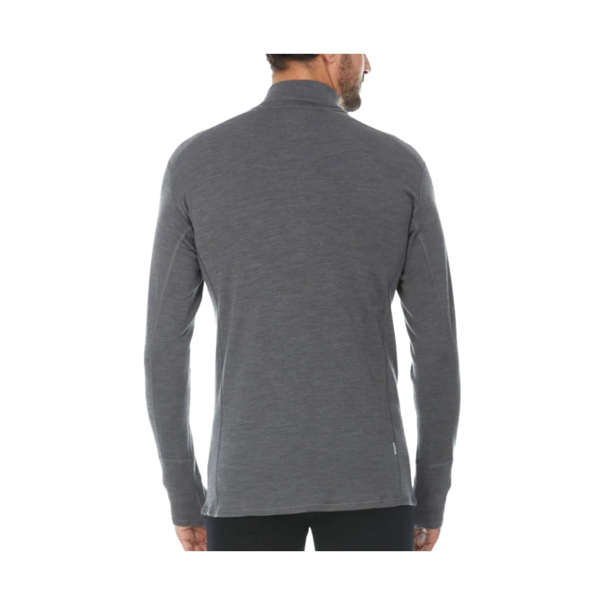 Minus33 Men's Midweight Isolation Quarter Zip - Charcoal - Image 3