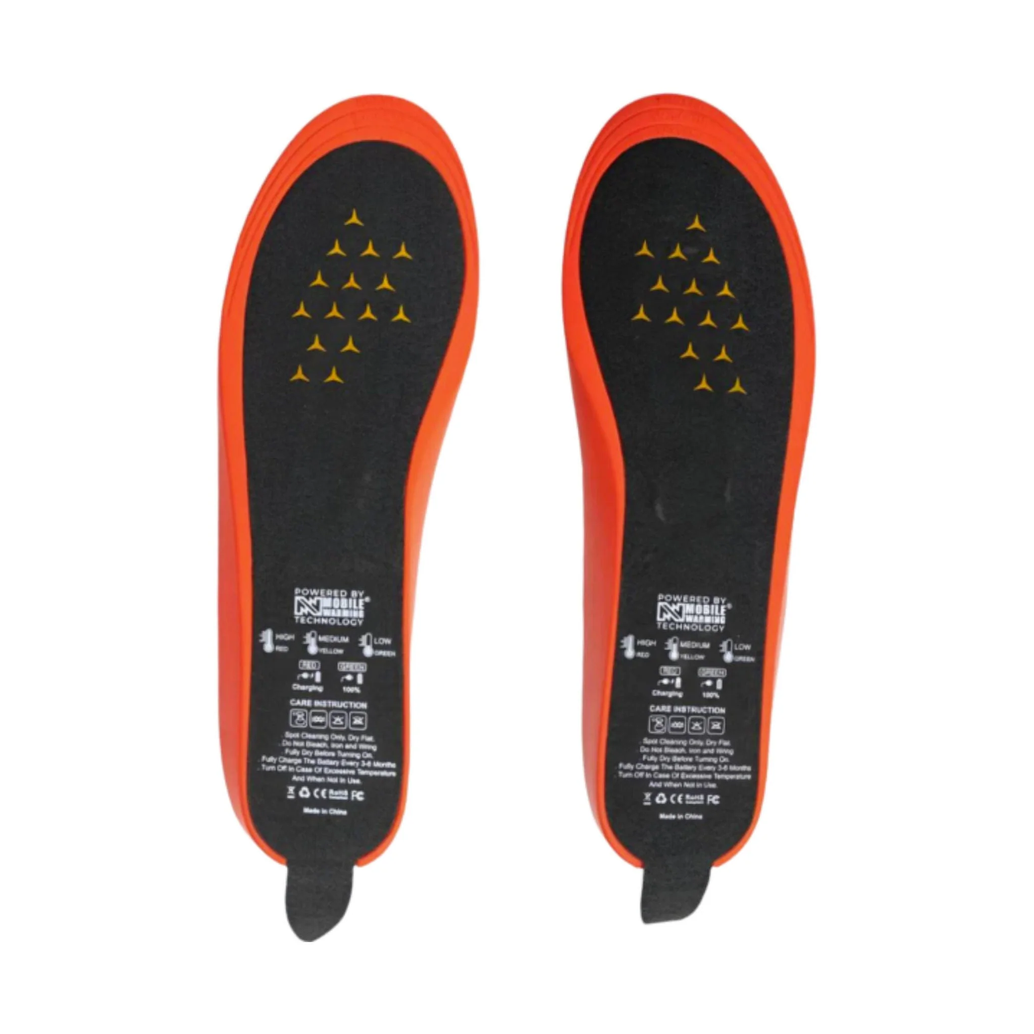 Mobile Warming Standard Heated Insoles - Black - Image 3