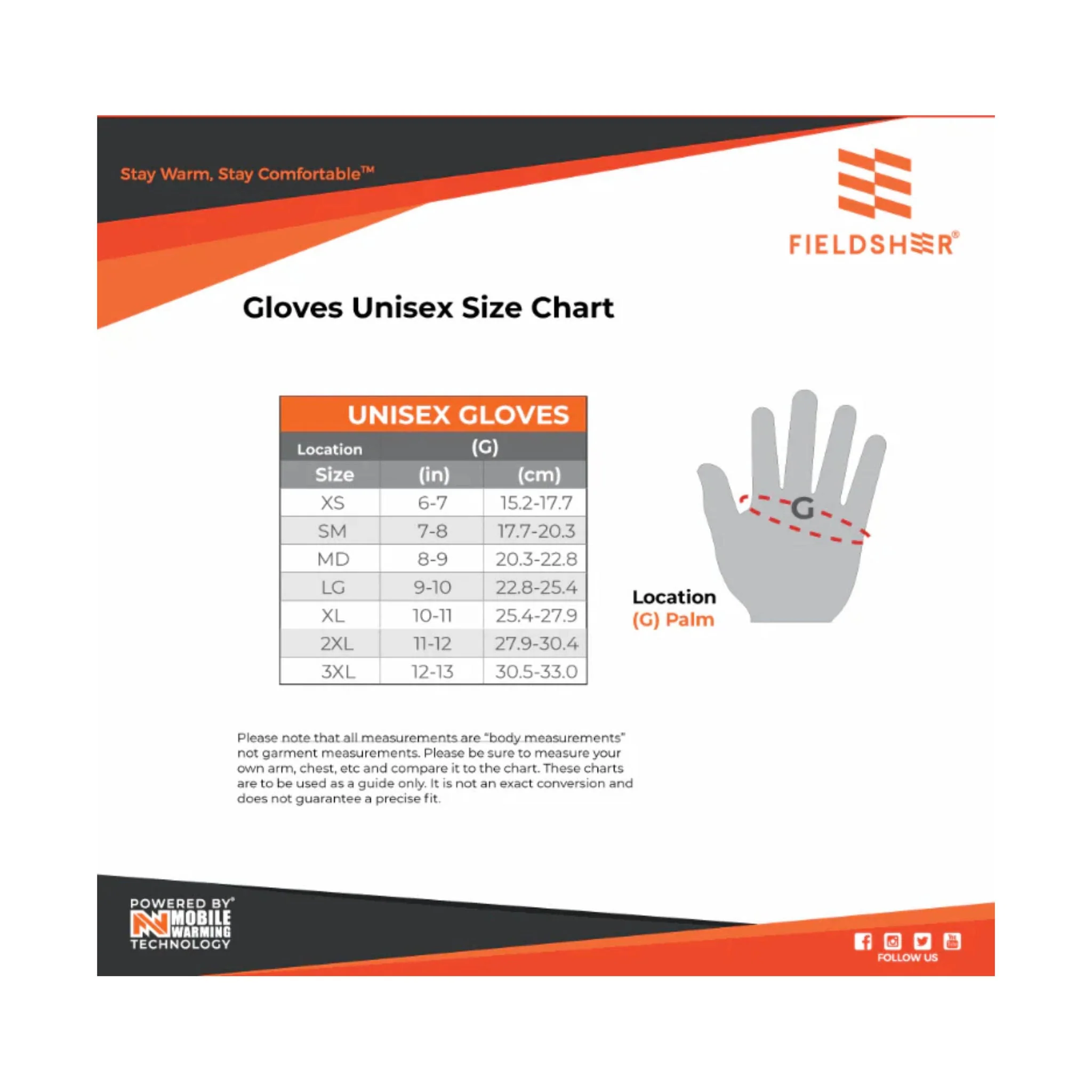 Mobile Warming Storm Heated Gloves - Black - Image 3