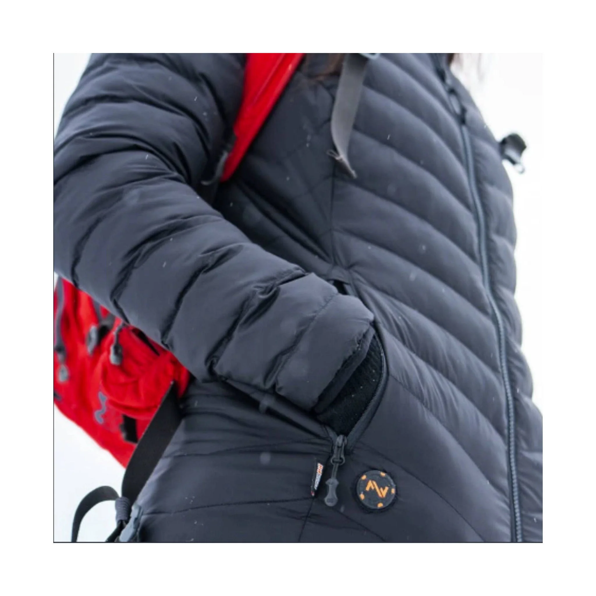 Mobile Warming Women's Backcountry Xtera Heated Jacket - Black - Image 6