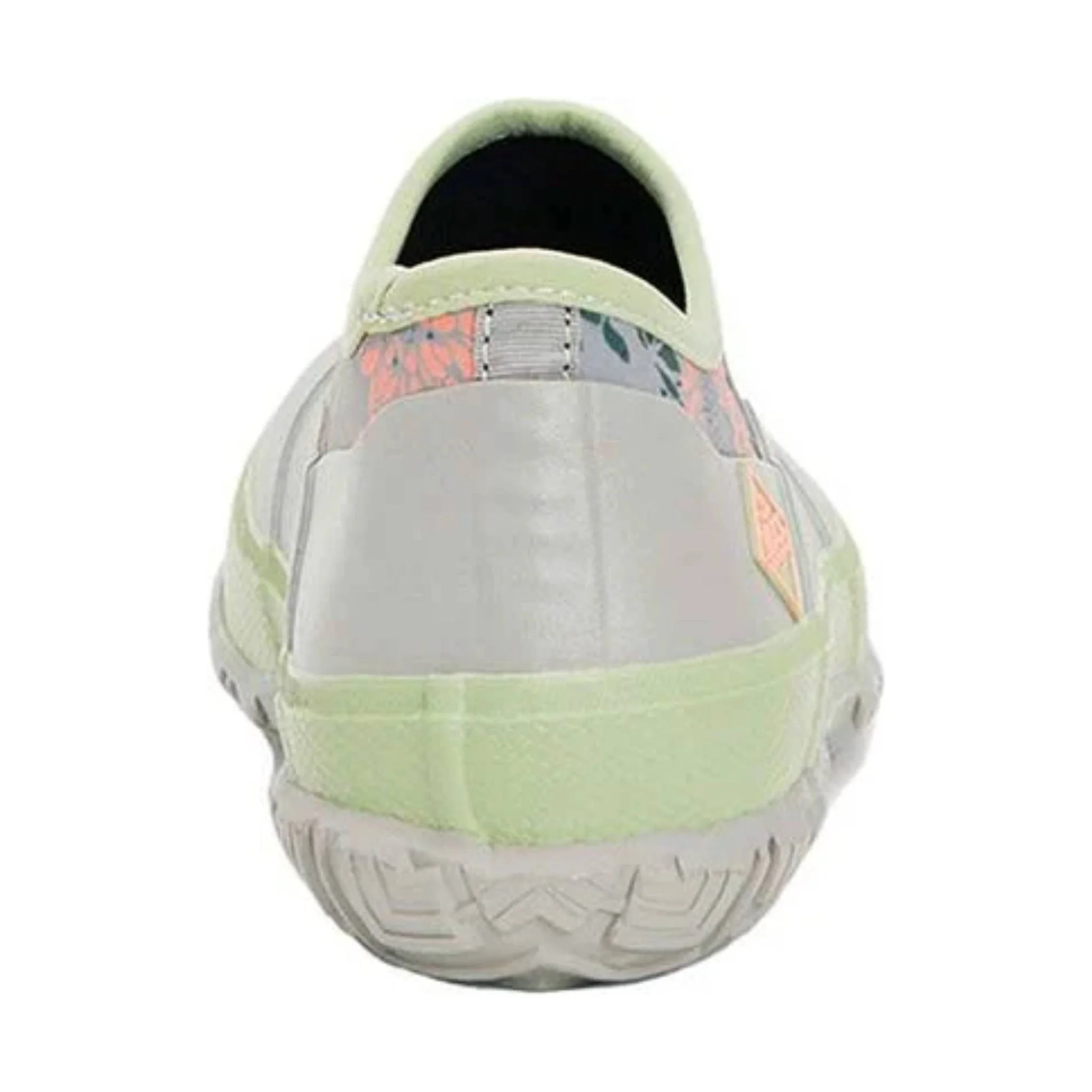 Muck Boot Women's Forager Low Slip On Rain Shoe - Light Gray / Sunflower Print - Image 3